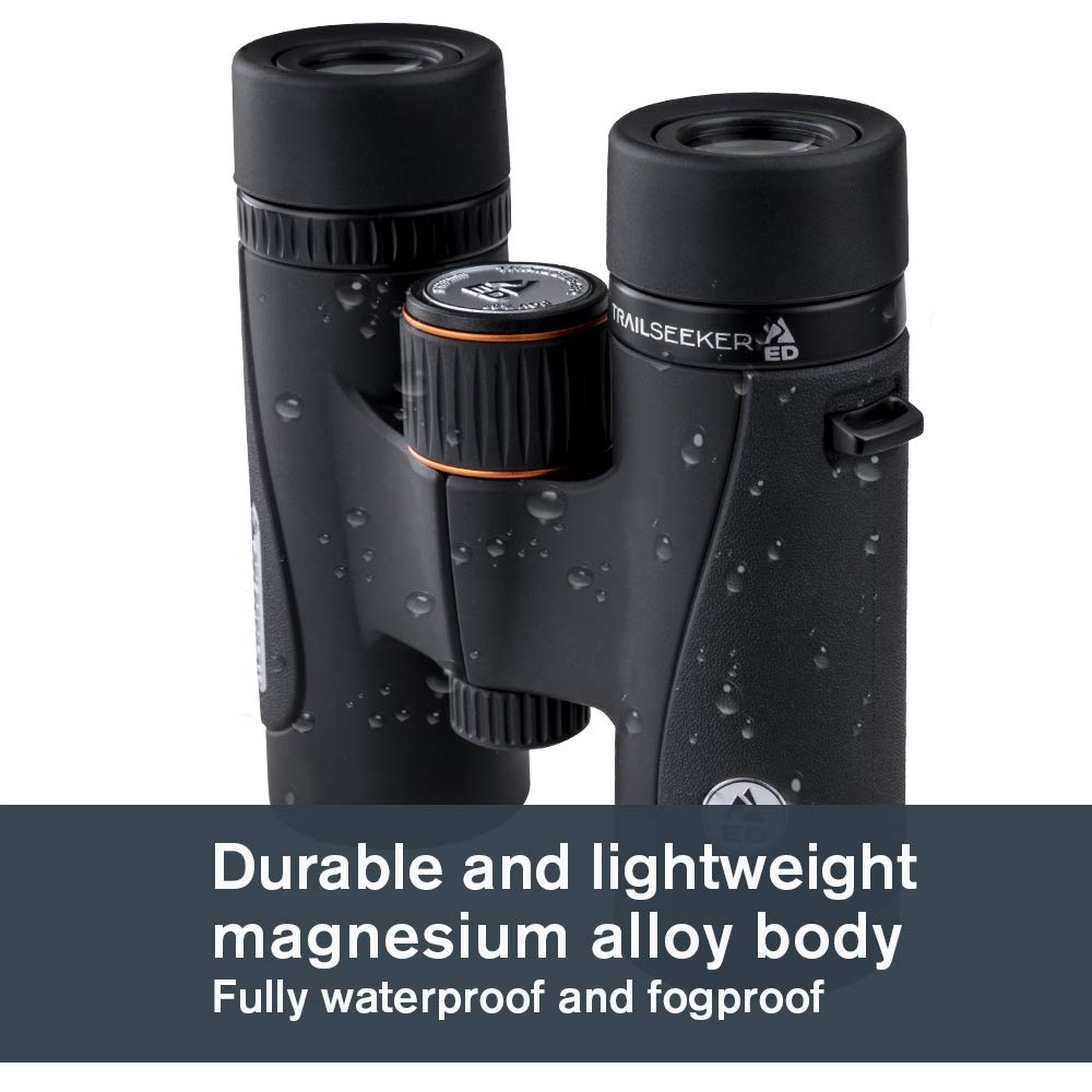 Celestron   Trailseeker Ed 10X32 Binoculars   Compact Ed Binocular For Birdwatching And Outdoor Activities   Binocular With Ed O