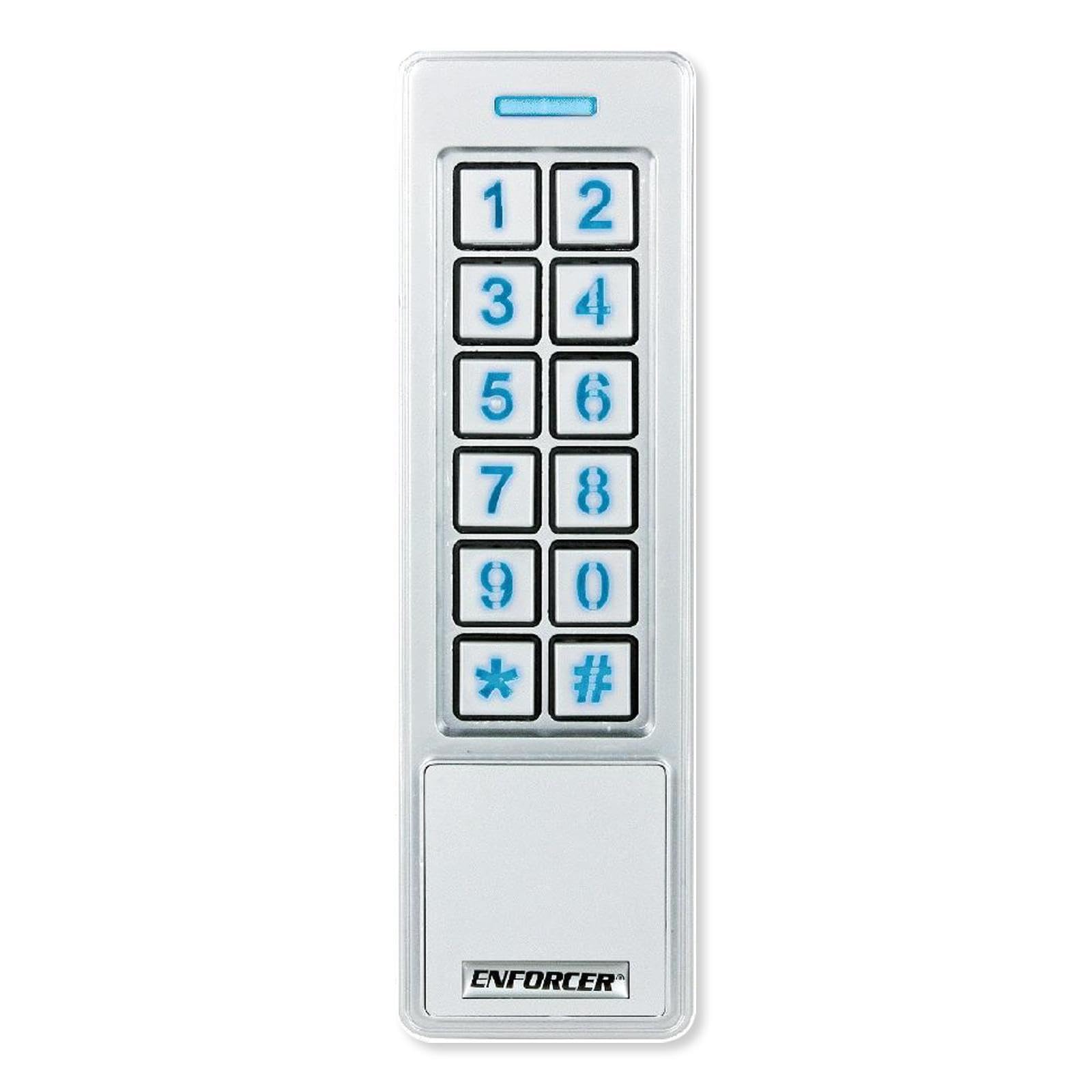 Seco-Larm SK-B241-PQ Enforcer Bluetooth Access Controller Mullion Keypad with Proximity Reader, User Management, Administrator S