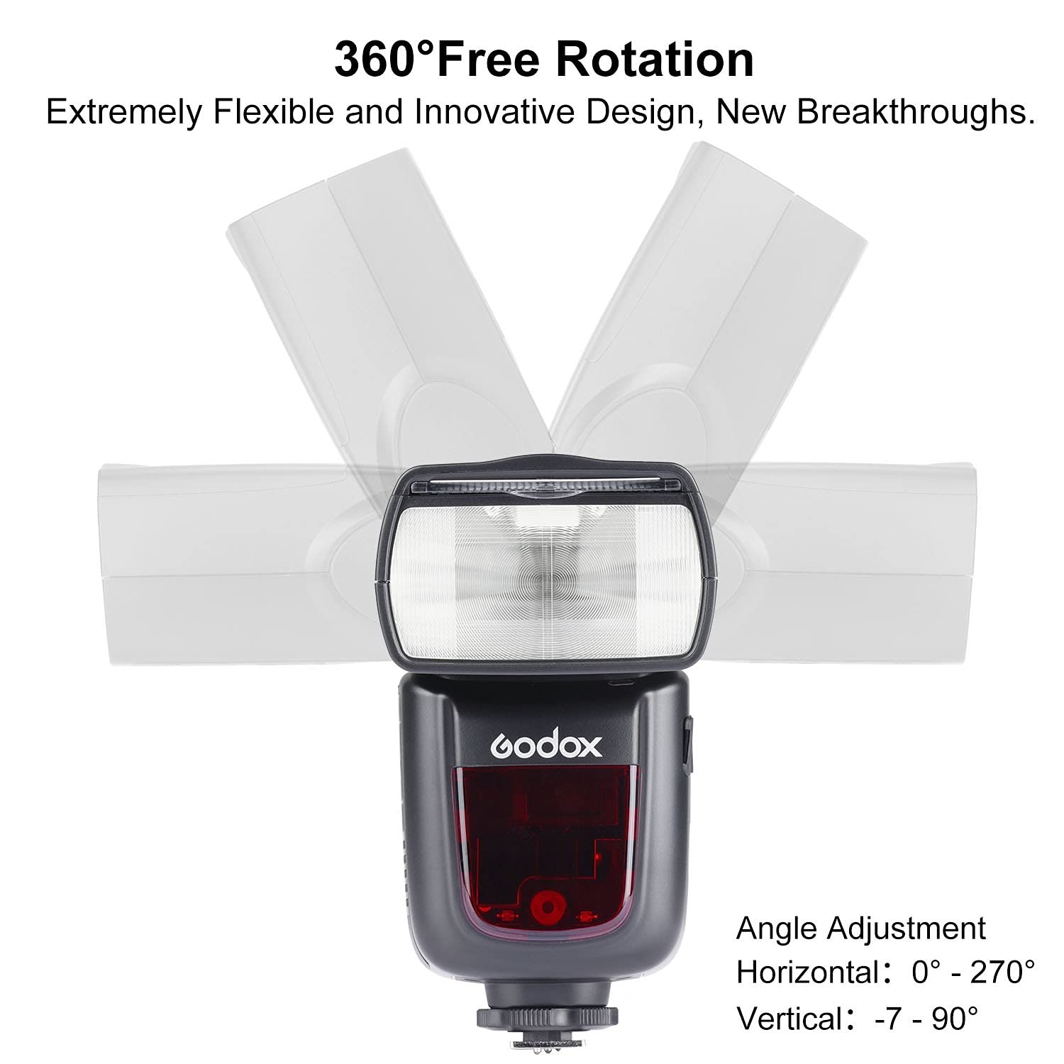 Godox V860Ii-S Kit Hss 1/8000S Gn60 2.4G Ttl 1.5S Recycle Time Li-Ion Battery Camera Flash Speedlite Light Compatible For Sony C