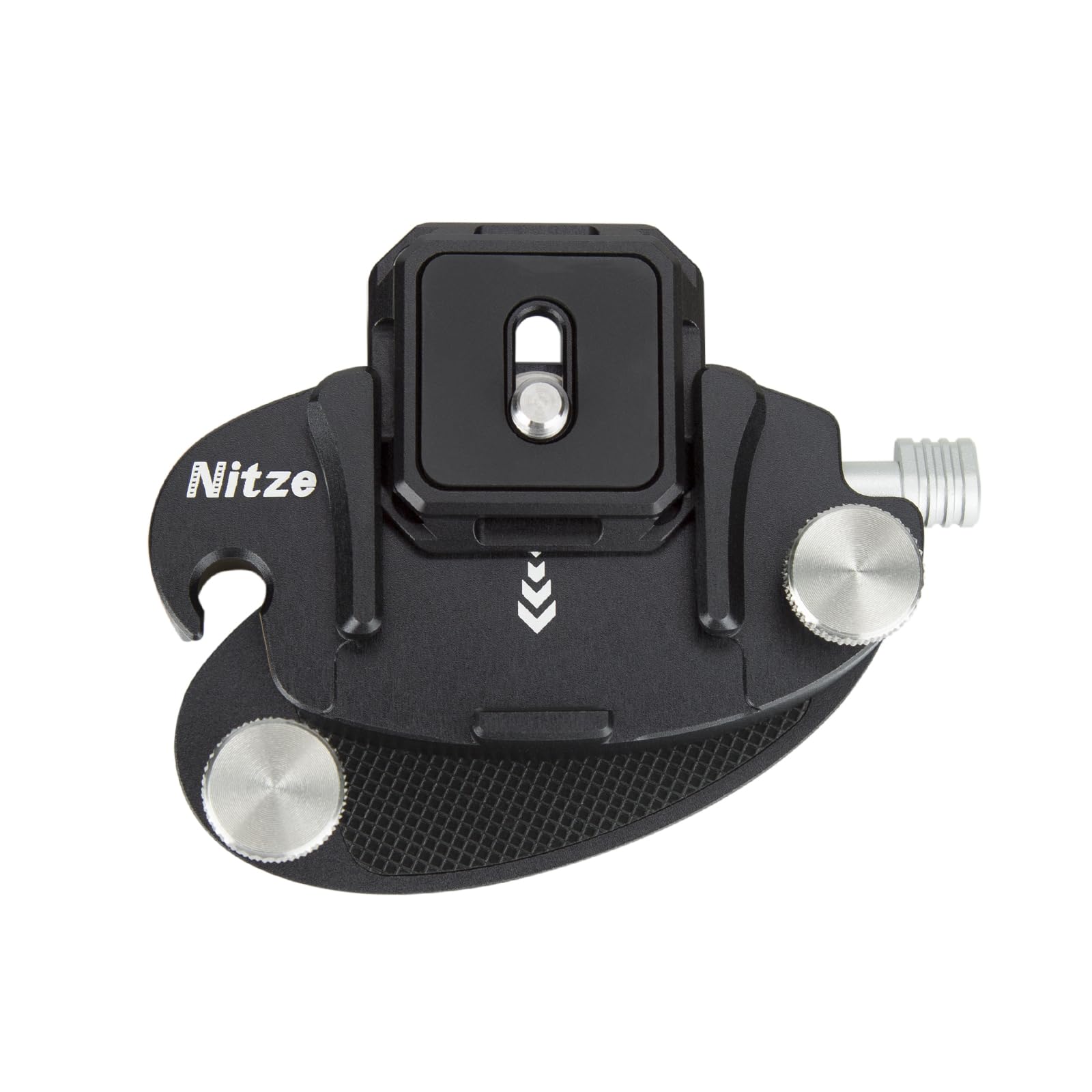 Nitze Camera Clip, Aluminum Capture Clip, With Arca Type Plate, Compatible With Belt, Backpack Strap And Cameras, Max Payload 66 Lb   N58A