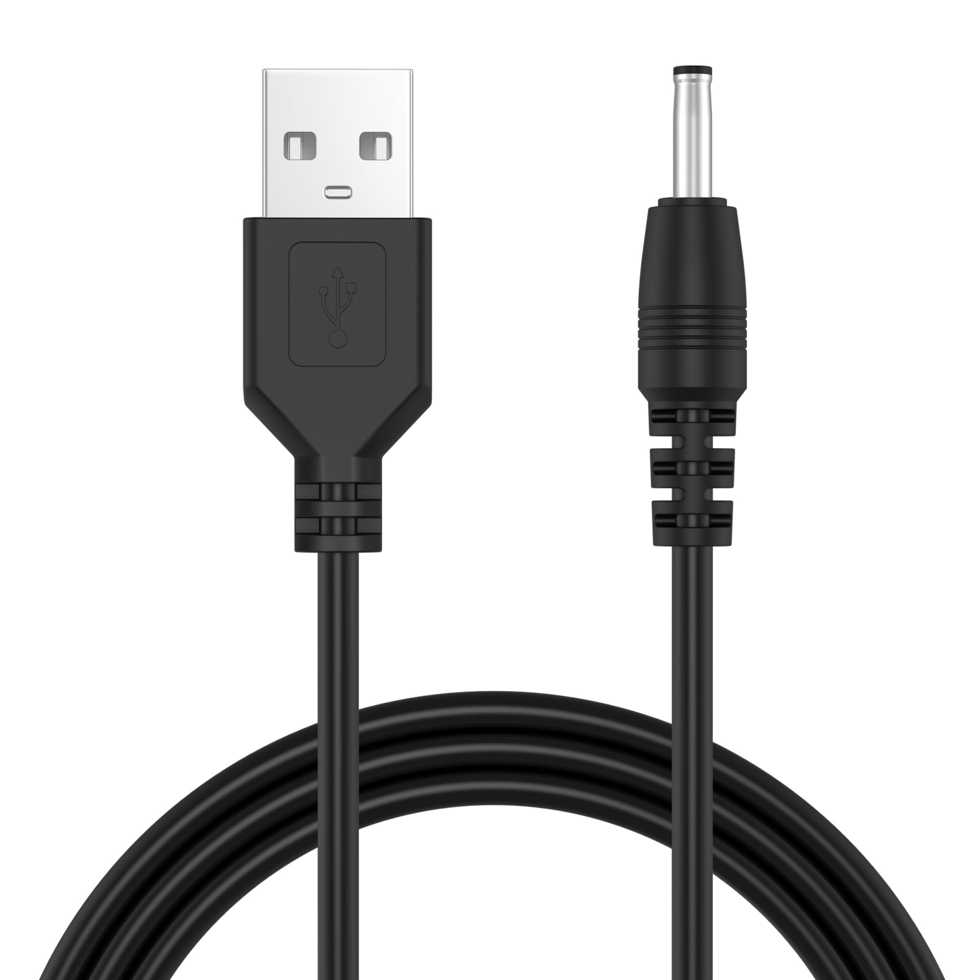 Amzpas USB to 5V DC Cable Universal Charging Power Cord DC 3.5 x 1.35mm Jack Replacement 5V Barrel Jack Power Cable for Electric