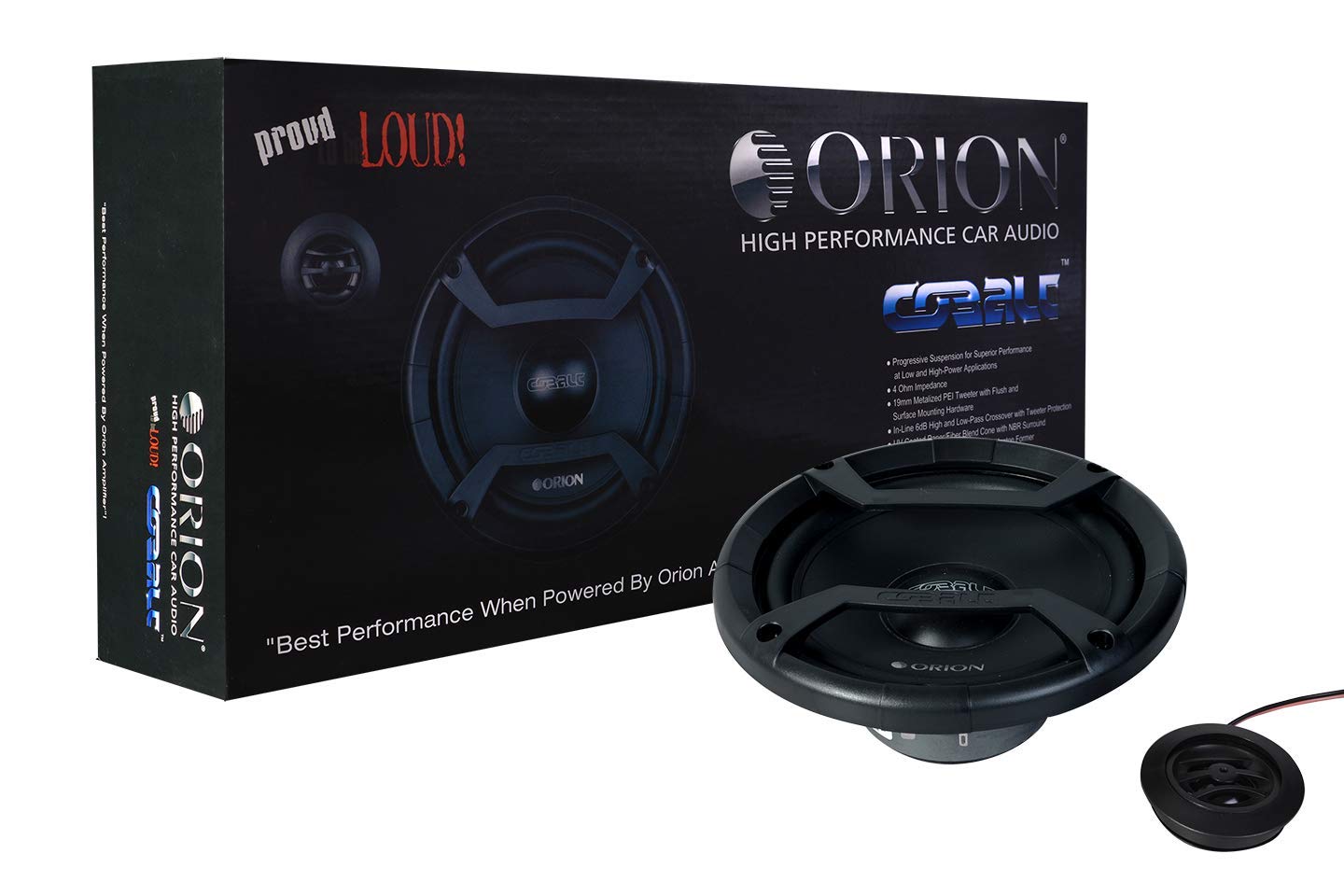 Orion Cobalt Co652C 6.5'' 4 Ohms 2 Way Series Car Stereo Car Audio System Component Set Of 2 Sepakers