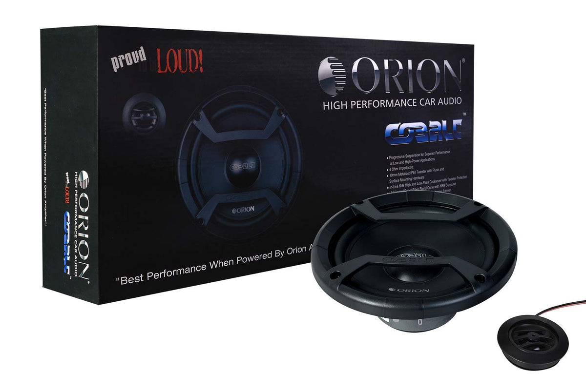 Orion Cobalt Co652C 6.5'' 4 Ohms 2-Way Series Car Stereo Car Audio System Component Set Of 2 Sepakers