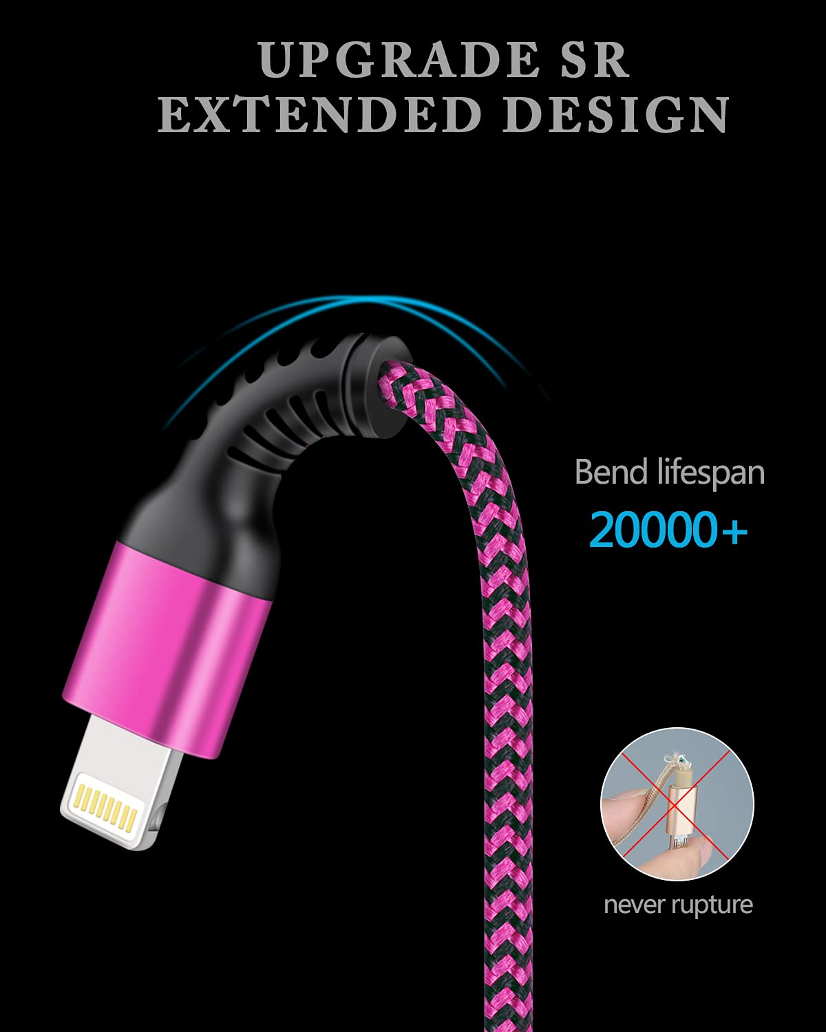 Iphone Charger Cable, [2Pack/3Ft] Apple Lightning Cord For Iphone 14 Pro Max 13 12 Pro/11/Xs/Xr/X/8 Plus/7, Ipad Mini, Ipad Air,