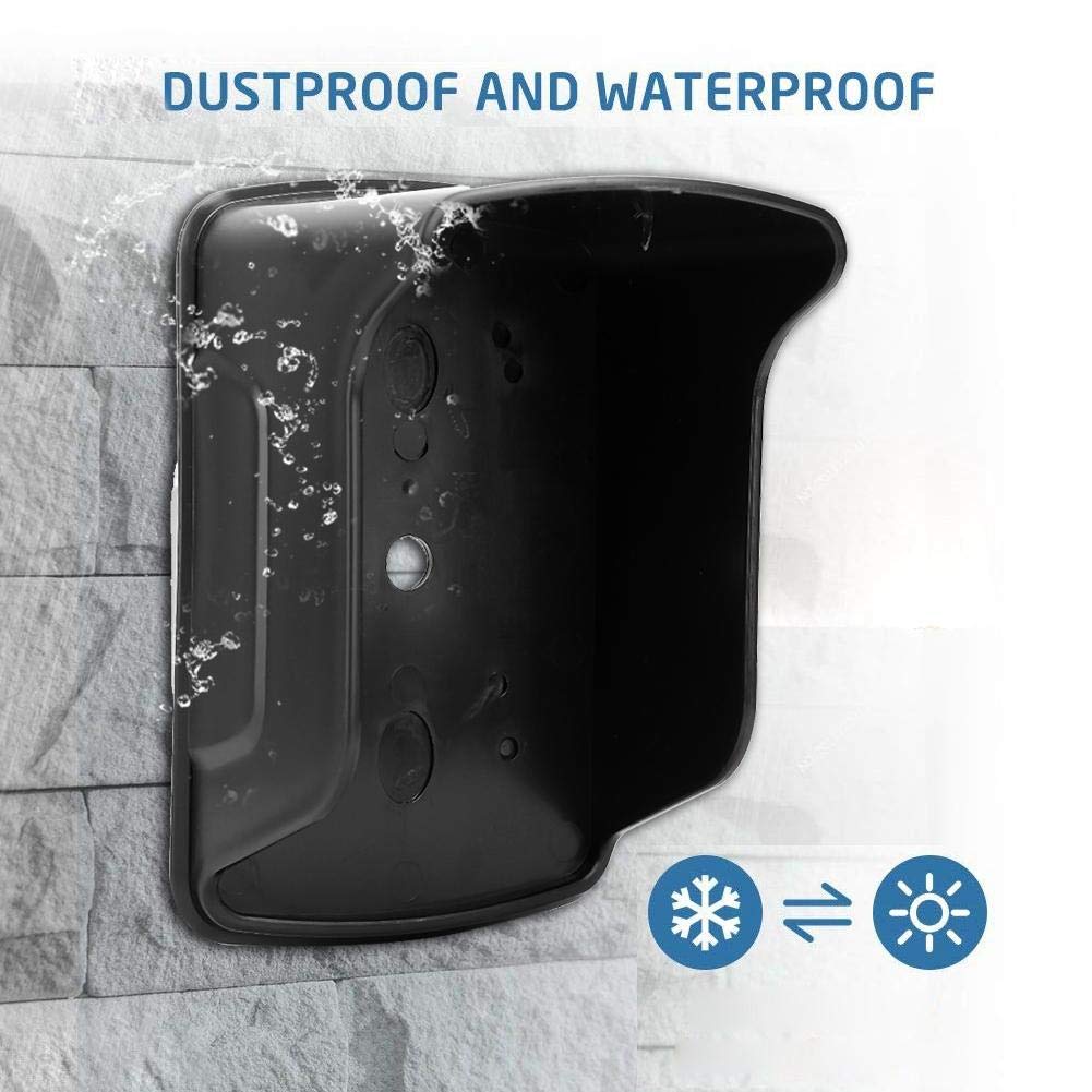 Dioche Keypad Cover Access Control Enclosure For Keyboard Controller Access Doorbell Wind And Rain Cover 5.9 X 4.1 X 3.5Inch (2Pcs)