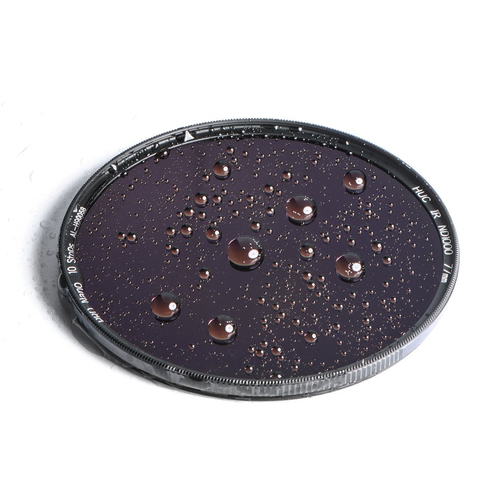 Nisi 82Mm Circular Huc Pro Nano Ir Nd1000 | 10 Stop Neutral Density Camera Lens Filter | Optical Glass, Nano Coating, Ir Reducti