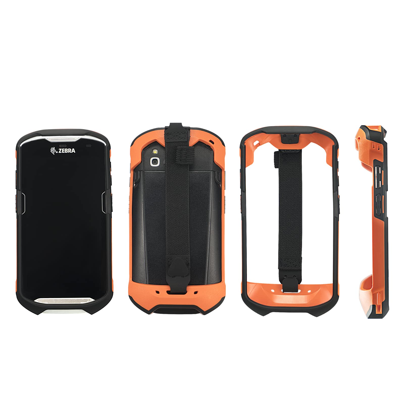 Protective Cover Case Rugged Boot With Hand Strap For Zebra Tc51 Tc52 Tc56 Tc57 Tc510K,Case For Handheld Barcode Touch Mobile Co