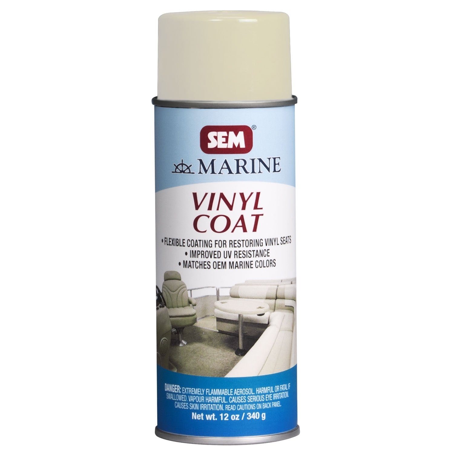 Sem M25103 Sea Ray Alabaster Marine Vinyl Coat - 12 Oz.,WBAUVB003TQNAGI