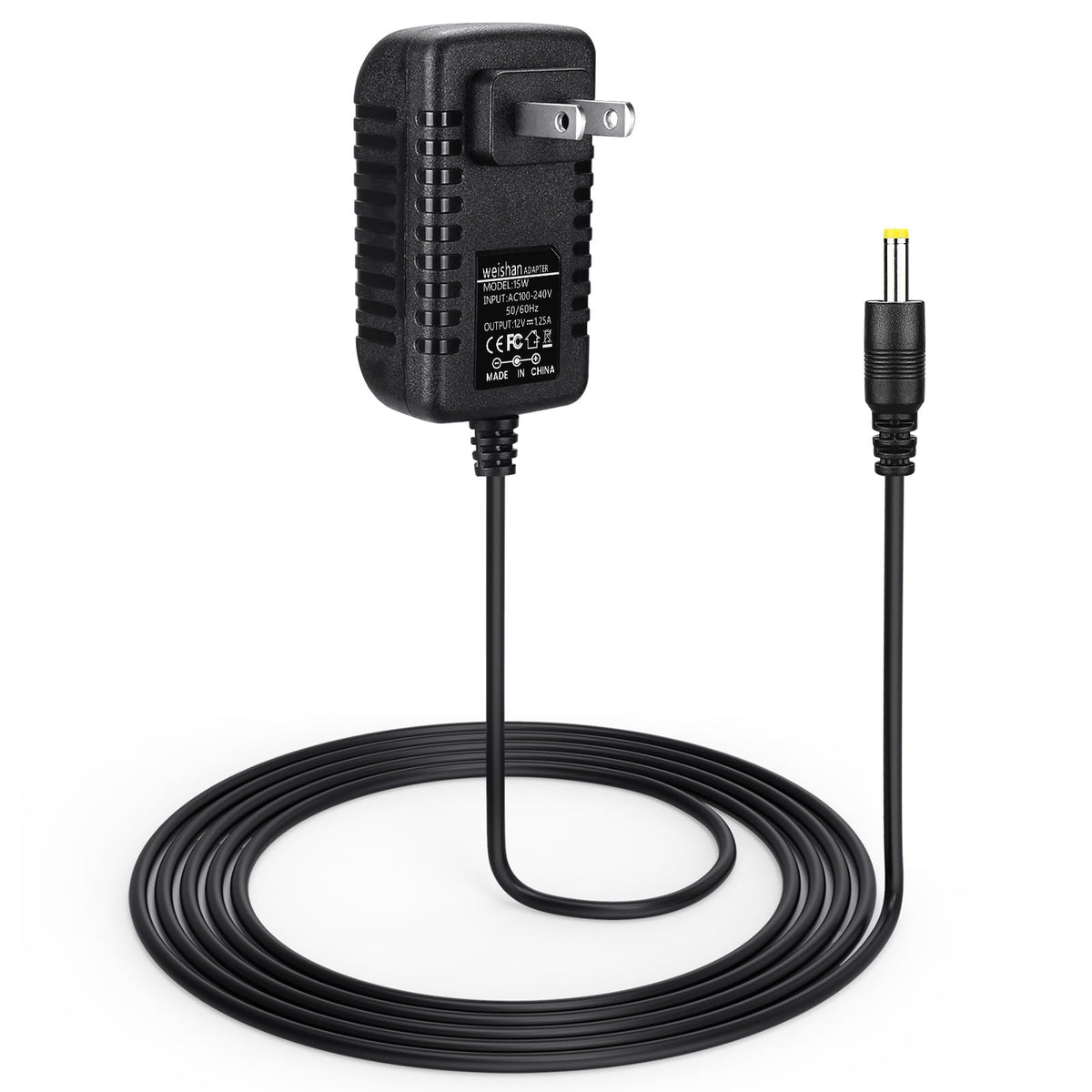 15W Power Adapter Replacement For Echo Pop, Dot 5Th Gen, Dot 4Th Gen, Dot 3Rd Gen, Kids Edition, Tv Cube Smart Speakers   Black 
