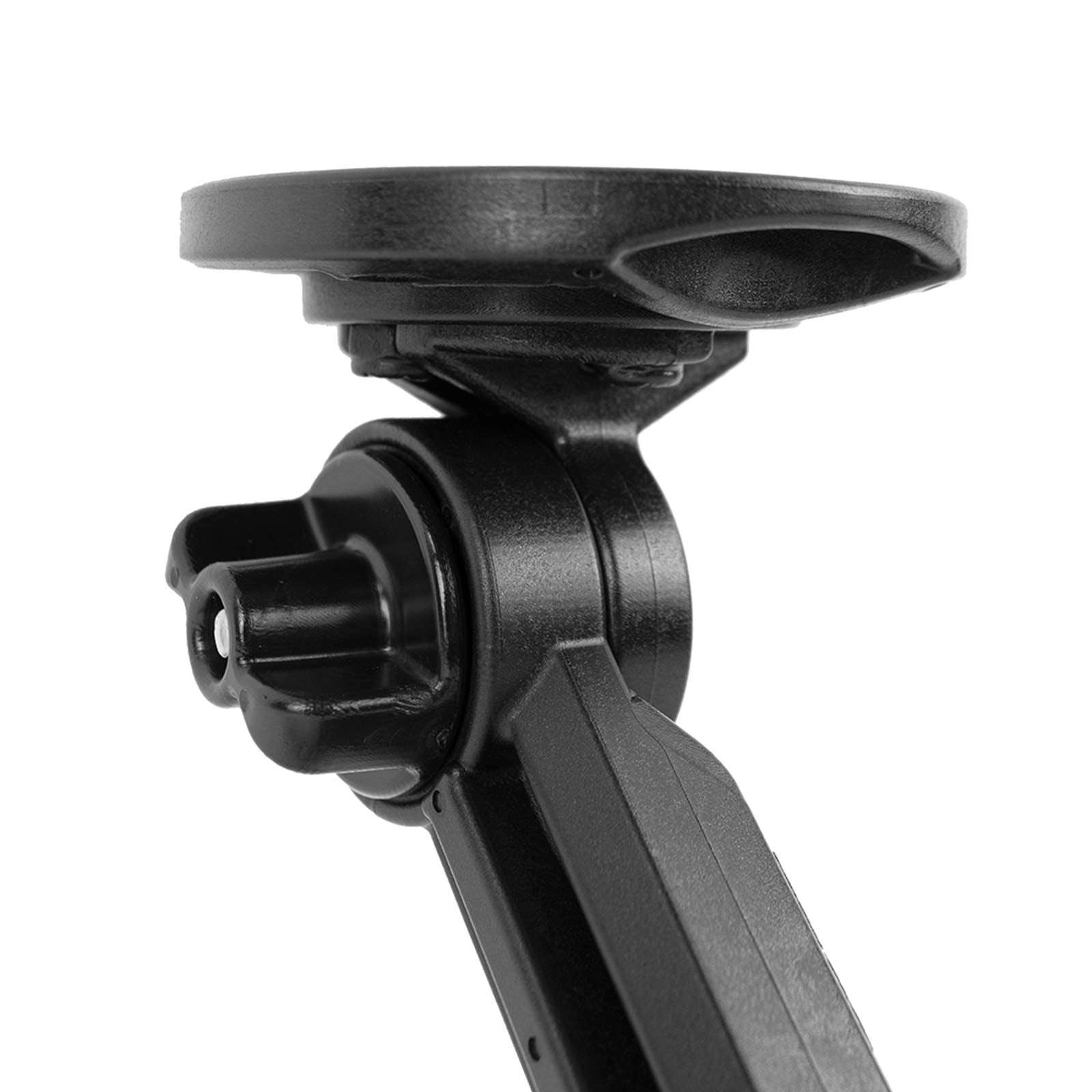 Yak Attack Round Base Fish Finder Mount, Black   Ffp 1005