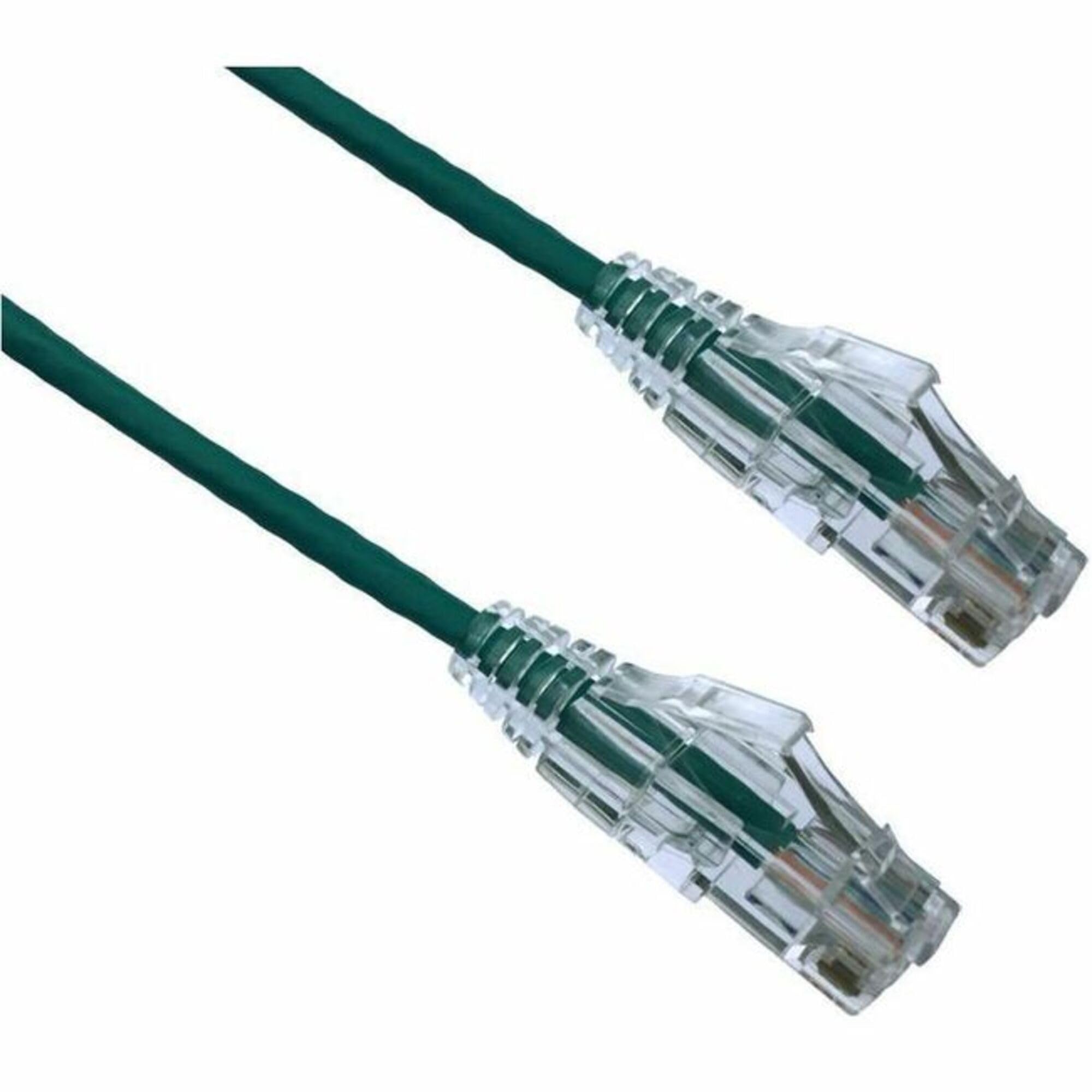 Axiom 12Ft Cat6A Bendnflex Cab (Green)