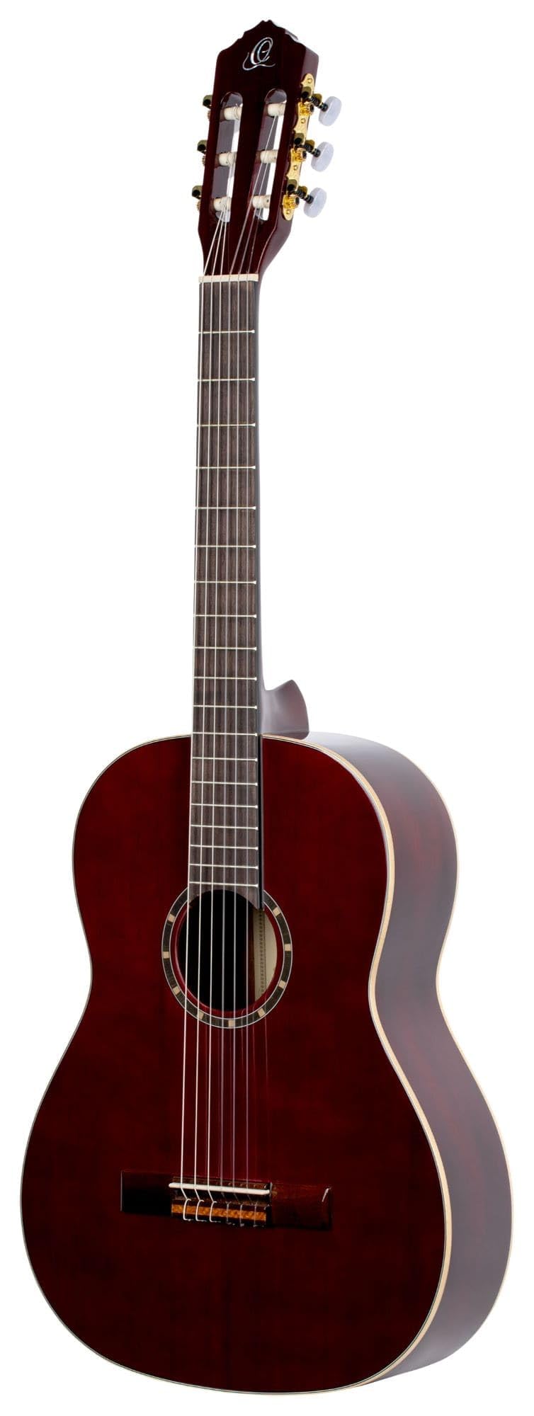 Ortega Guitars 6 String Family Series Pro Solid Top Slim Neck Nylon Classical Guitar W/Bag, Right (R131Sn-Wr)