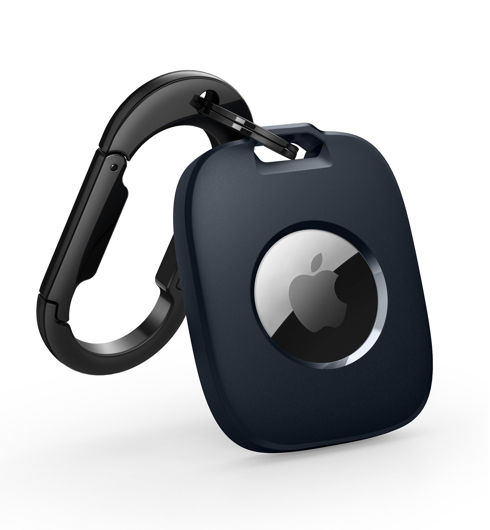 Suritch For Apple Airtag Holder, Airtag Case With Anti Lost Carabiner, Shockproof Tpu Protective Airtag Keychain For Kids, Keys,