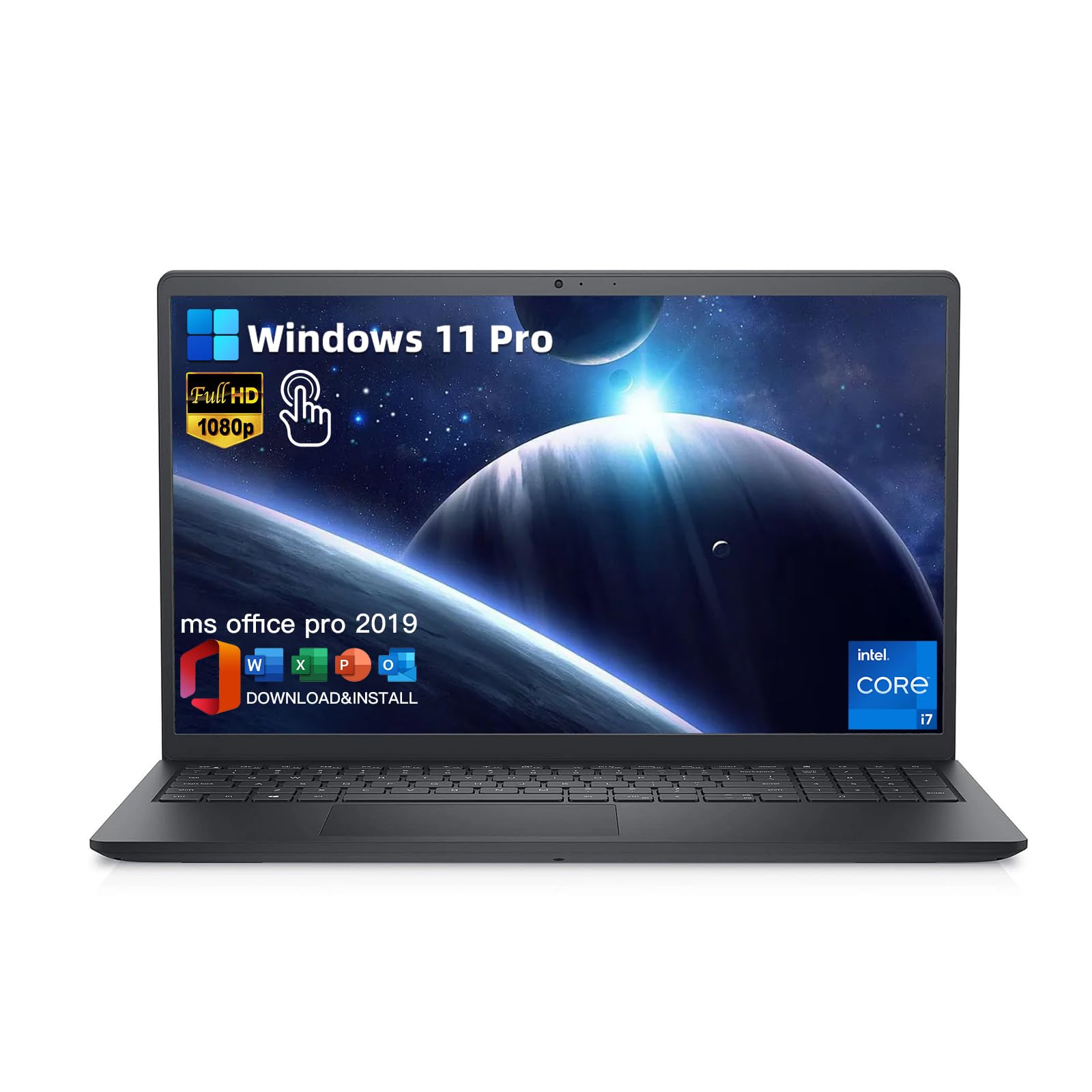 Dell Latest Inspiron 15 3520 Touchscreen Business Laptop, 15.6 FHD LED IPS, Intel Core i7-1255U, 32GB RAM 1TB SSD, Windows 11 PR