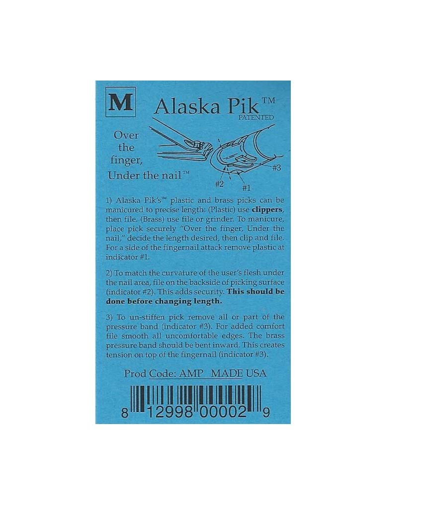 Alaska Pik Finger Guitar Pick Medium