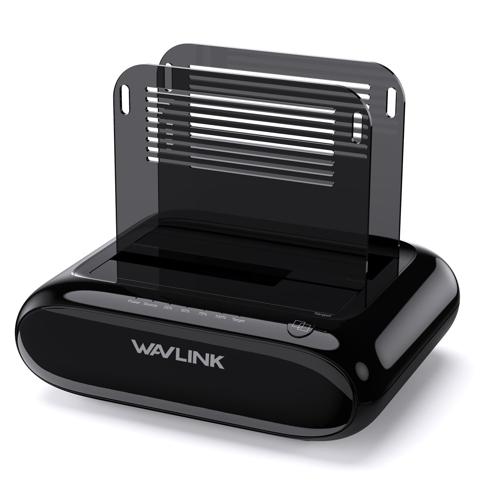 Wavlink Dual Bay Hard Drive Docking Station   Usb 3.0 To Sata I/Ii/Iii For 2.5'' & 3.5'' Hdd/Ssd With Fixed Bezel, Supports Offl