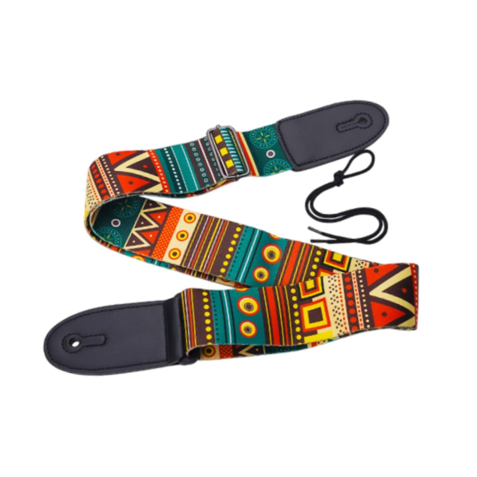 MERISHOPP Guitar Strap Adjustable Shoulder Strap for Electric Guitars Acoustic Guitars Multicolor