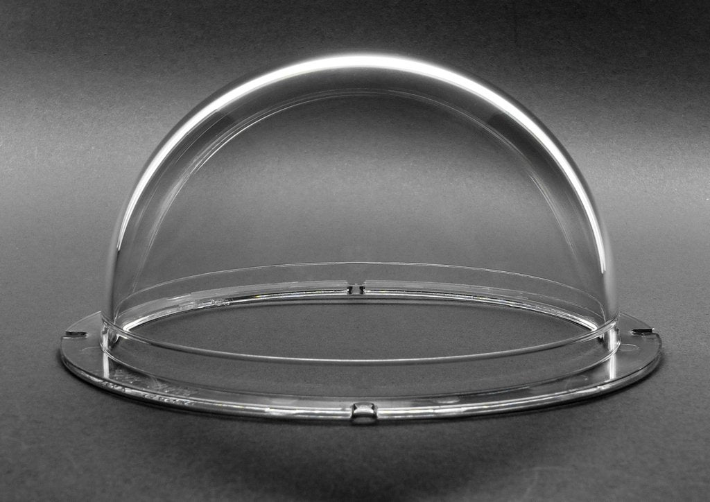 Jmx Acrylic/Pc Cctv Replacement Clear Camera Dome Cover Security Camera Housing Pet Dog Fence Window Skylight Window (4 Inches H
