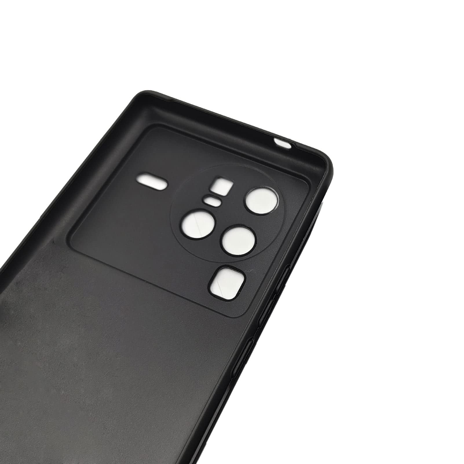 Aqgg 2 Pack Tempered Glass Film + Cover For Vivo X80 Pro [6.78''], 9H Hardness Screen Protector And Soft Silicone Case Bumper Sh