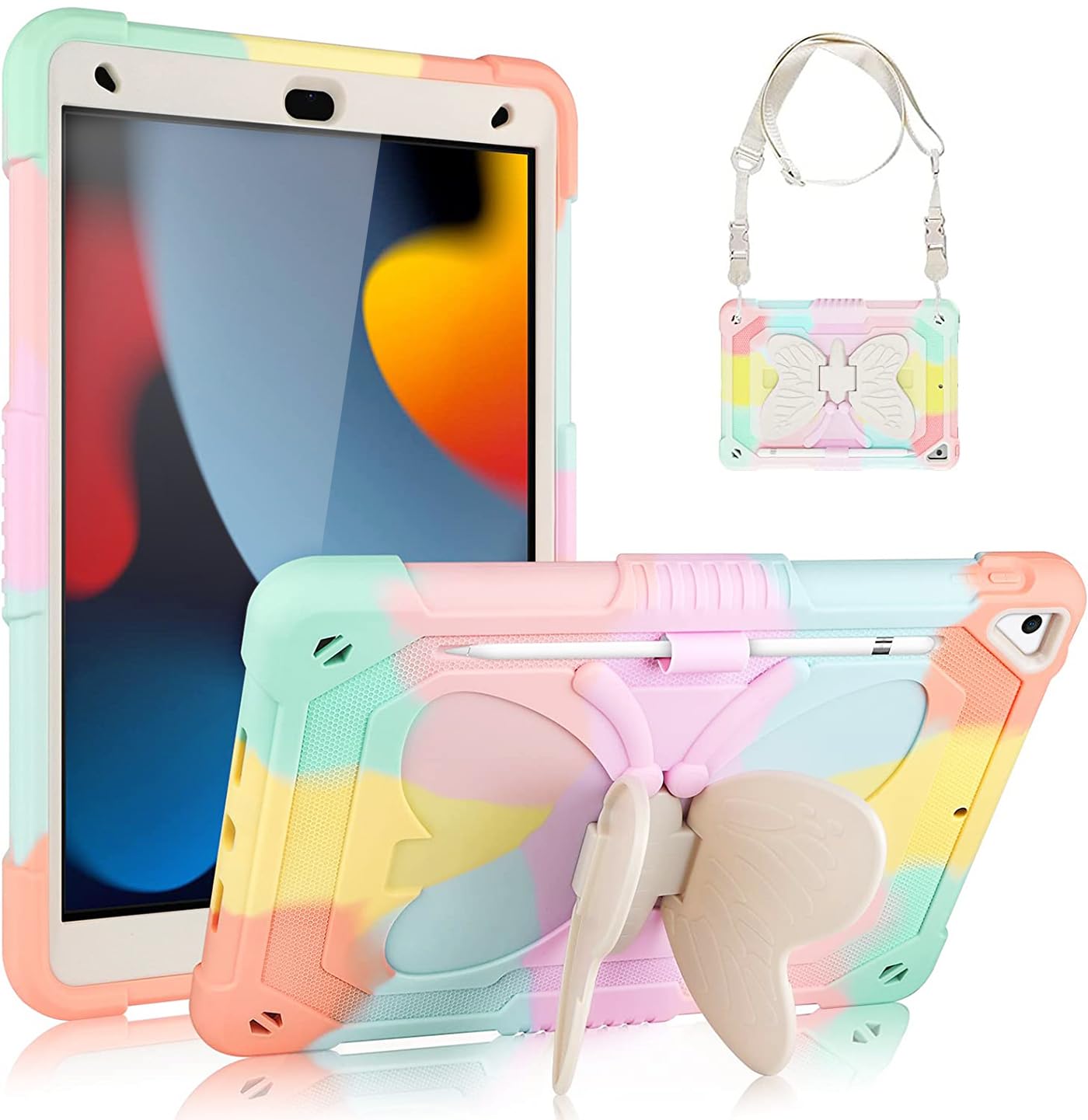 Dreamerx Ipad 10.2/10.5 Case For Kids Girls, Ipad 9Th/8Th/7Th Generation Case 2021/2020/2019 10.2'', Ipad Air 3Rd Gen 2019 /Pro