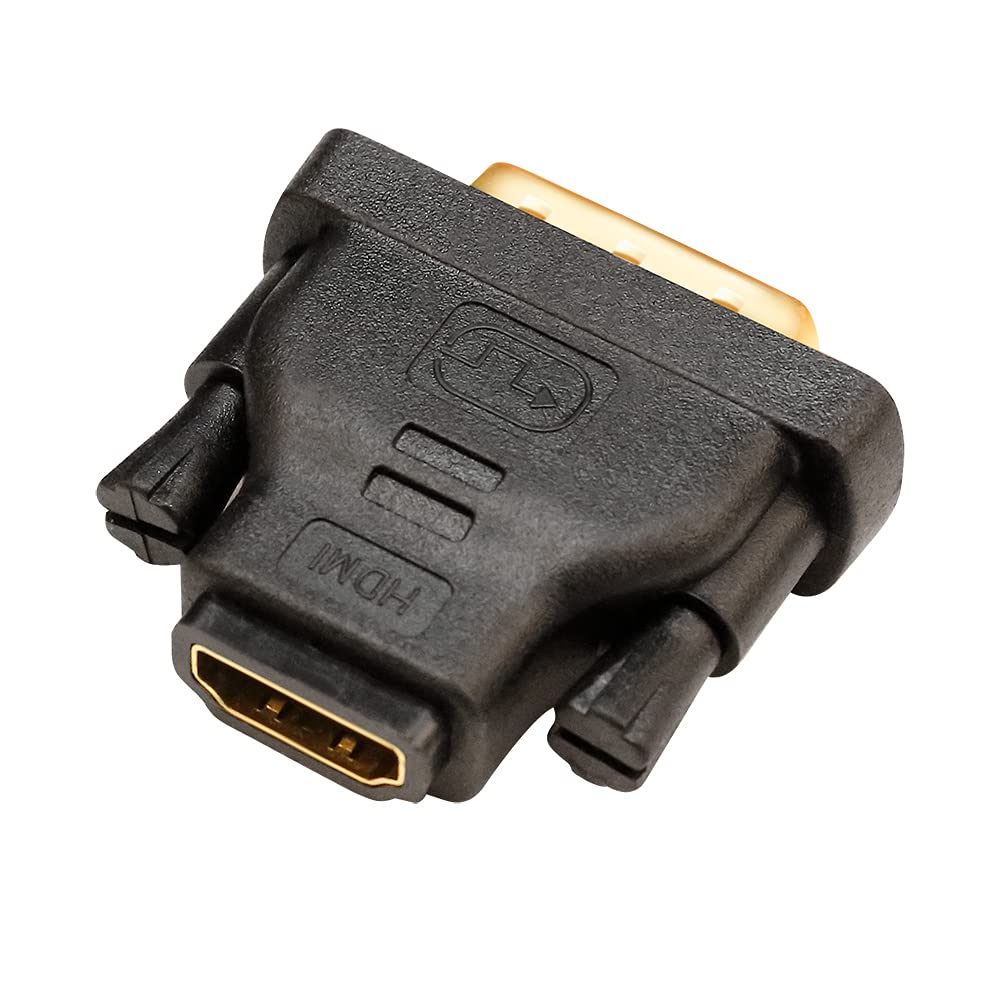 Dtech Dvi Male To Hdmi Female Adapter Bi Directional Dvi D Port Converter