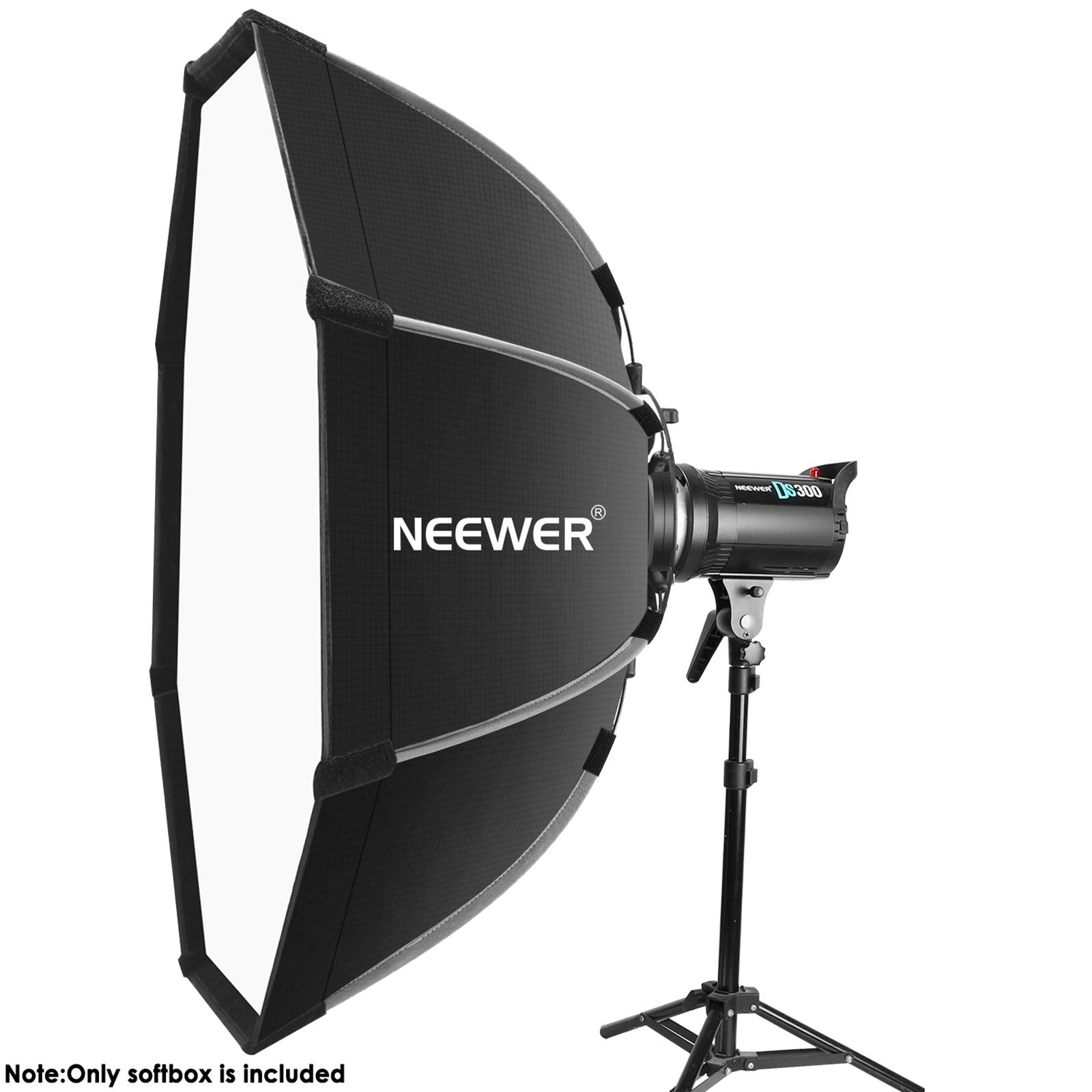 Neewer 35.4''/90Cm Octagonal Softbox Quick Release, With Bowens Mount, Carrying Bag Compatible With Neewer Cb60 Cb100 Cb150 Visi