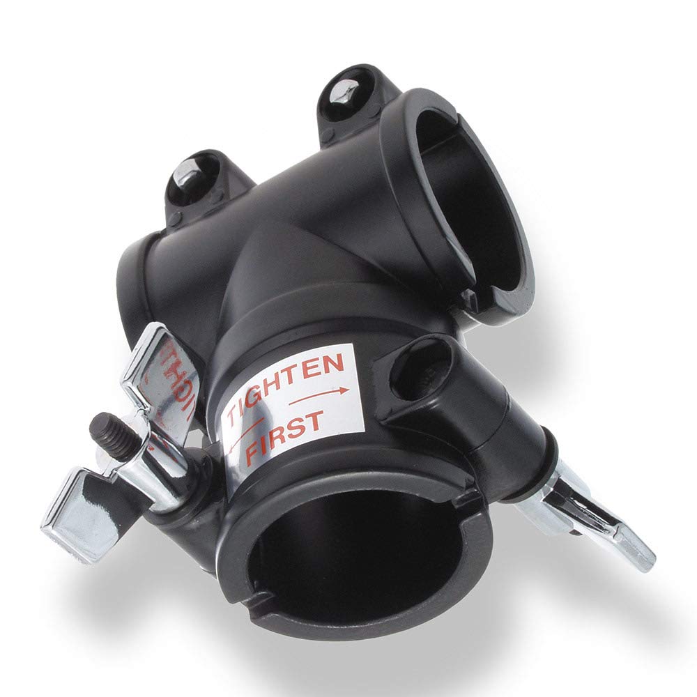 Gibraltar Sc Gprtl Power Rack T Leg Clamp,Black,2.43(H) X 6.75(W) X 6.75(L) Inches