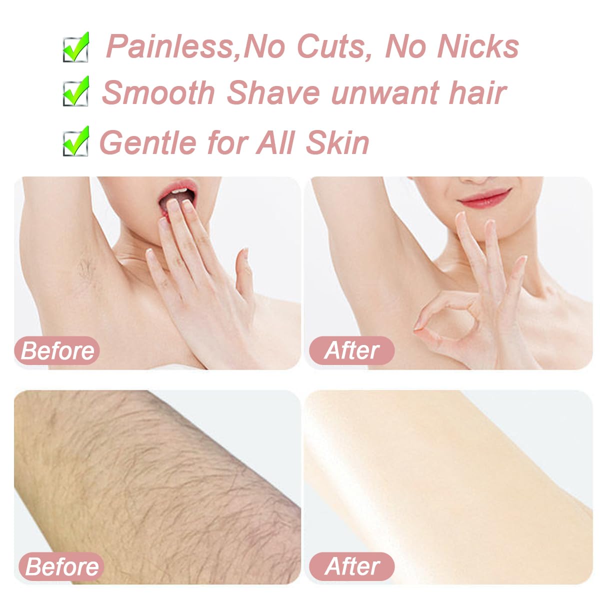 4 Pack Gen 1Nd Replacement Heads For Flawless Replacement Heads  Single Ring