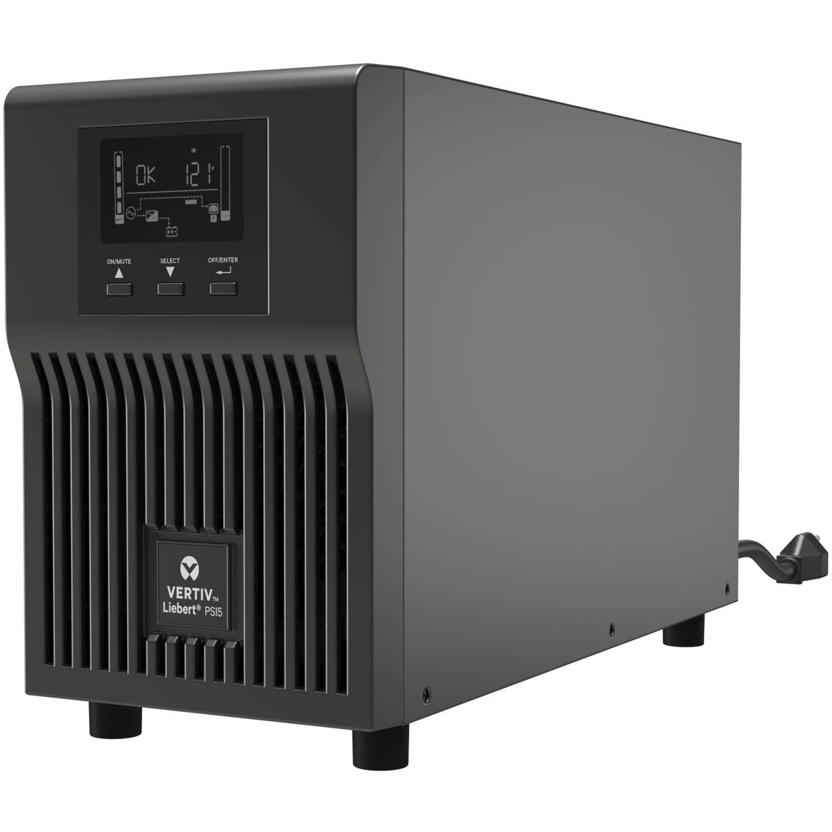 Liebert Psi5 Ups   1100Va 990W 120V, Line Interactive Avr Mini Tower Sine Wave Ups, 0.9 Power Factor Uninterruptible Power Suppl