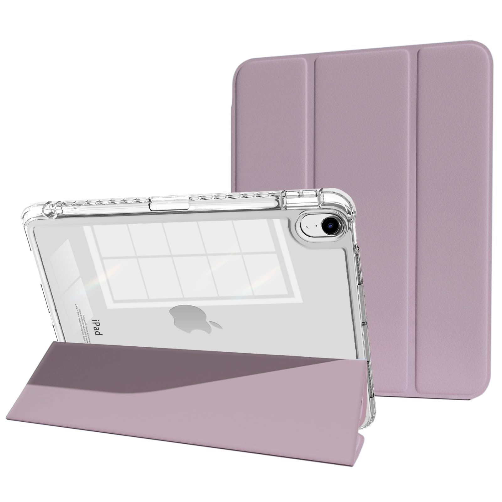 MYGROO Case for iPad Air 11 inch 2026/2025/2024, M4/M3/2,iPad Air 5th/4th Generation 2022/2020 with Pencil Holder, Slim Smart Co