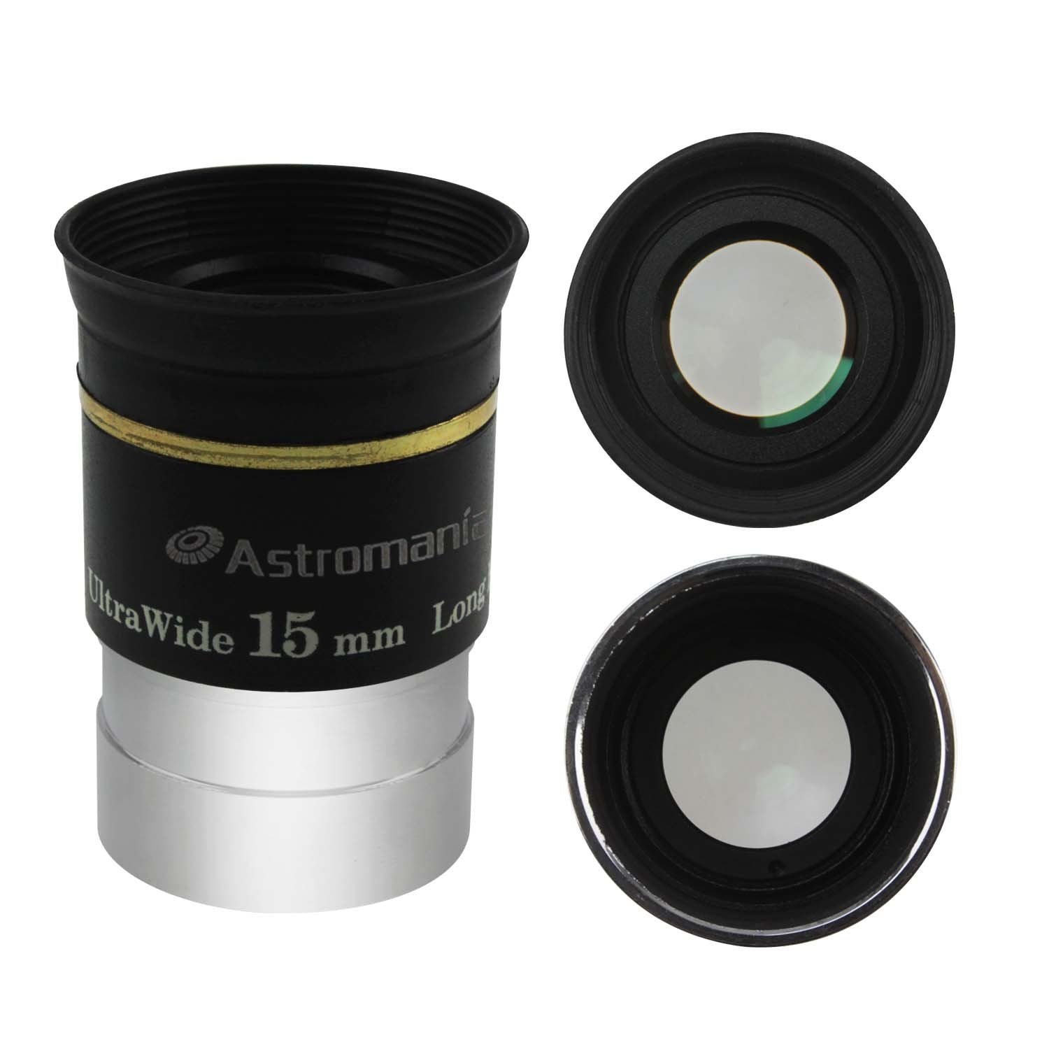 Astromania 1.25'' 15Mm 66 Degree Ultra Wide Angle Eyepiece For Telescope