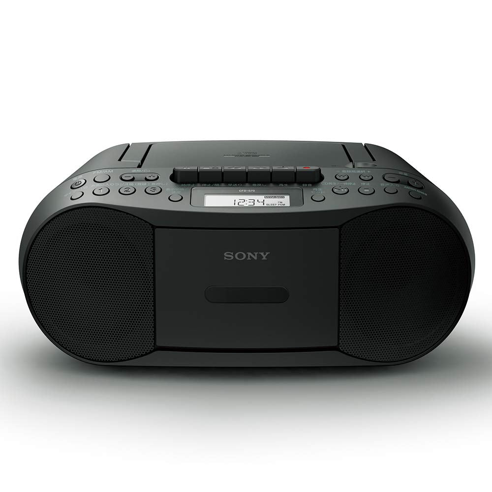 Sony CD Cassette Radio CFD S70 B