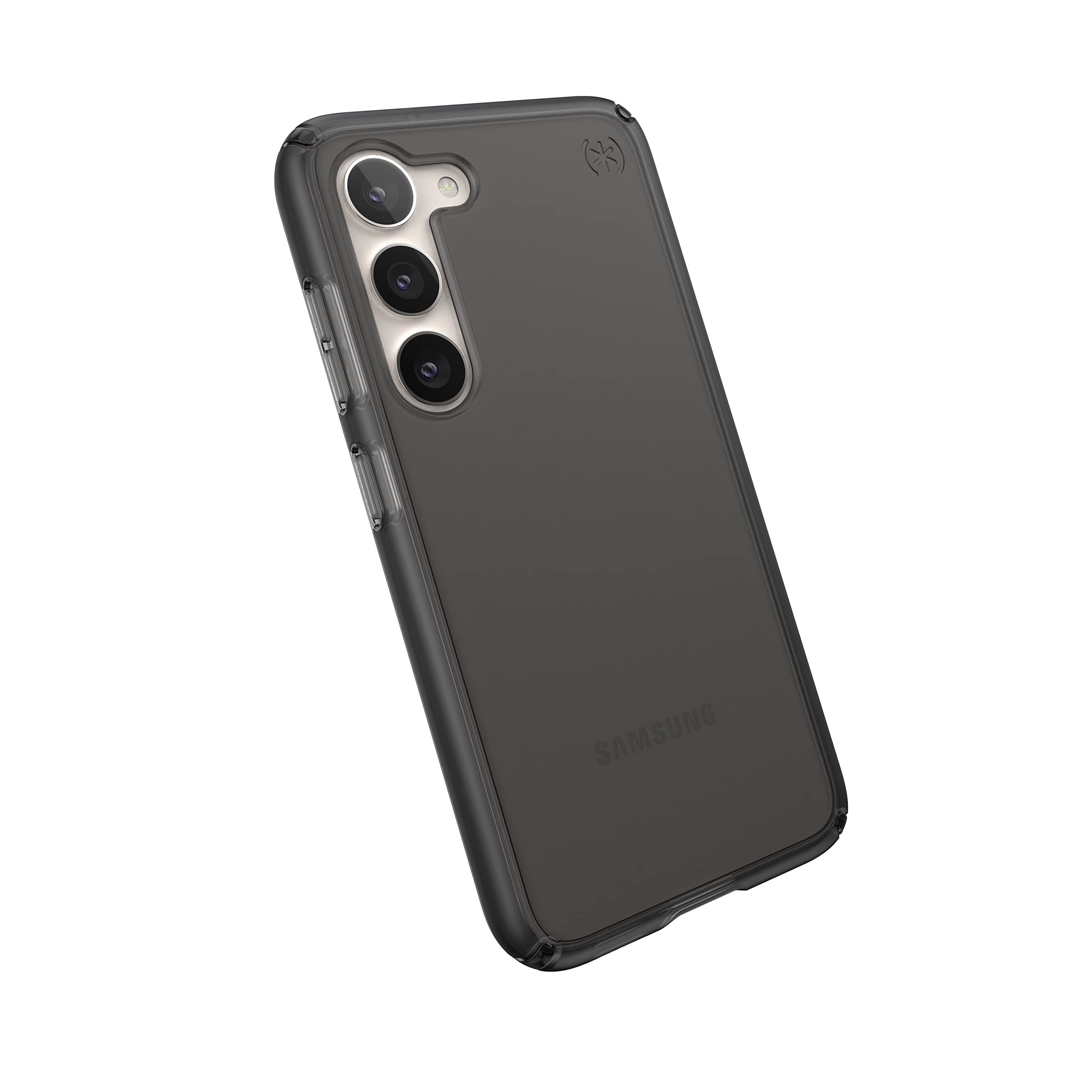 Speck Presidio Perfect Mist Samsung Galaxy S23 Case   Drop & Camera Protection, Clear Phone Case, Wireless Charging Compatible,