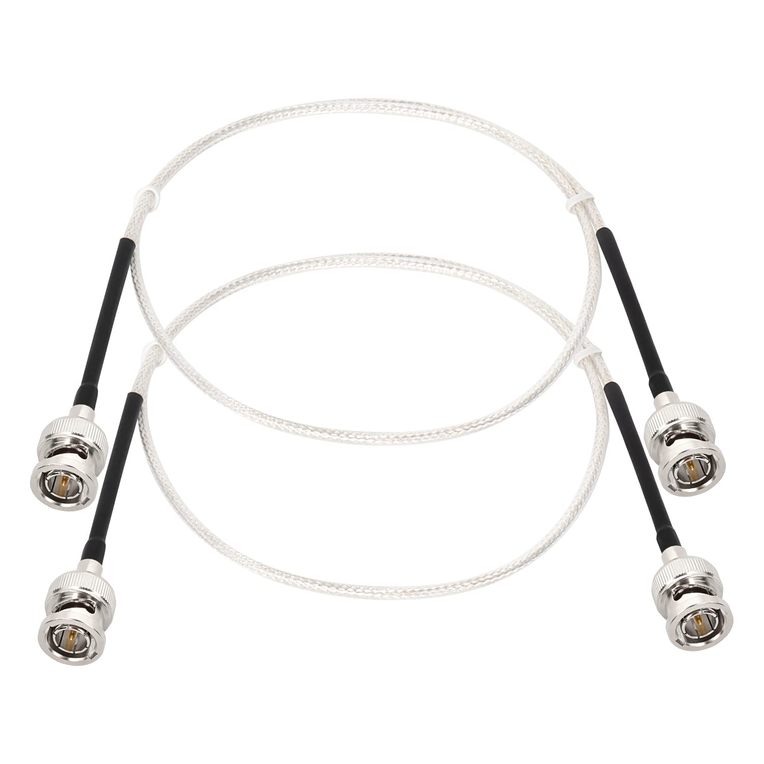 Xrds  Rf 2Pcs 3G/6G Sdi Cable 2Ft, Hd Sdi Bnc Male 75 Ohm Rg179 Jumper Cables For Bmcc Video Camera