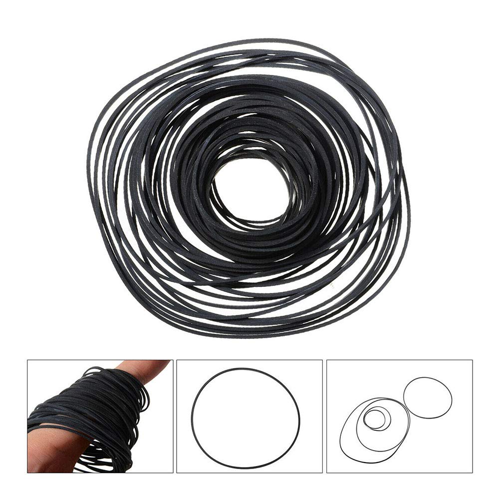 Acxico 120Pcs Universal 40 135Mm Mix Cassette Tape Machine Square Belt Assorted Repair