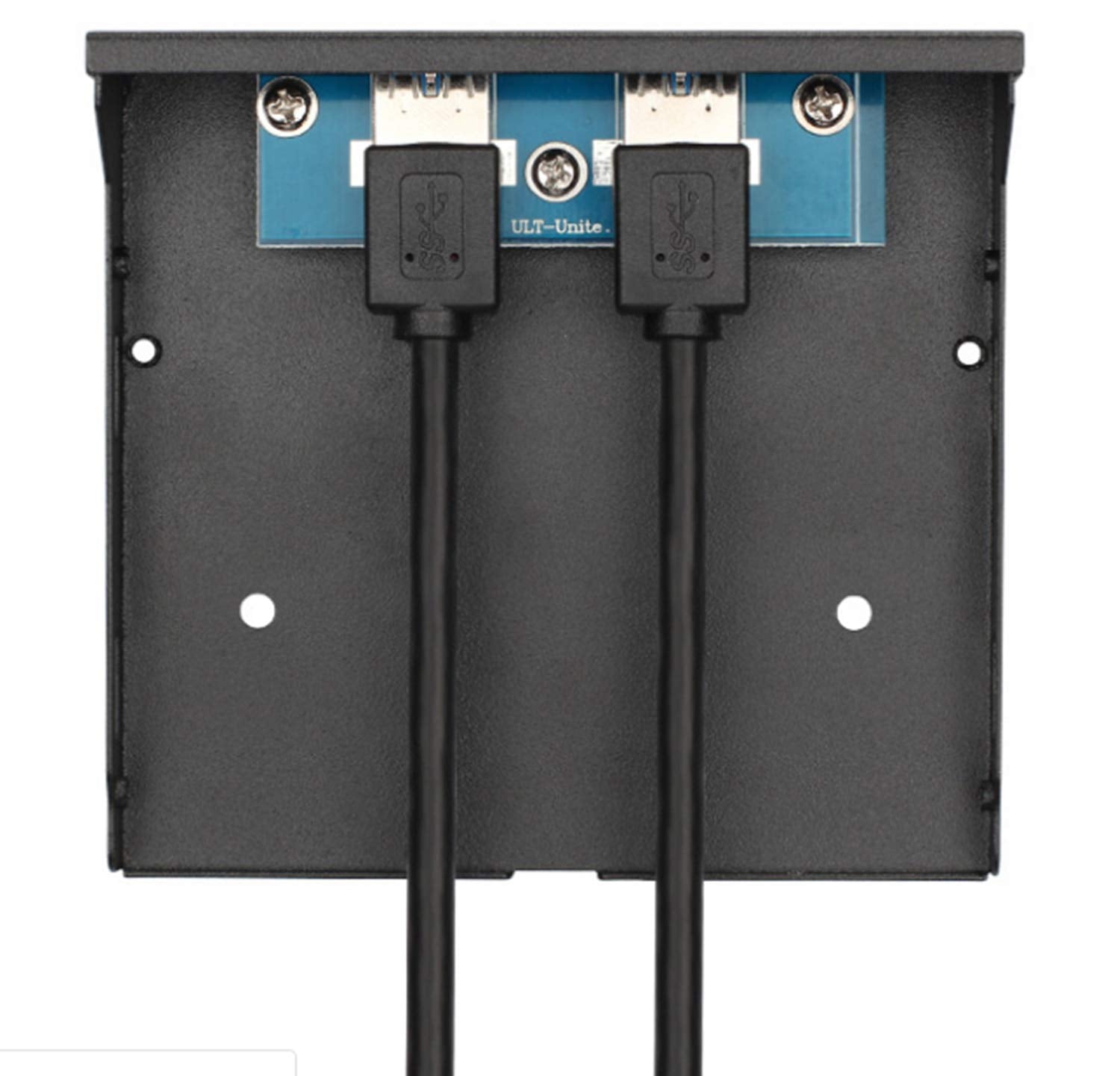 Excelity 2 Ports Usb 3.0 Front Panel Floppy Disk Bay 20 Pin Hub Bracket