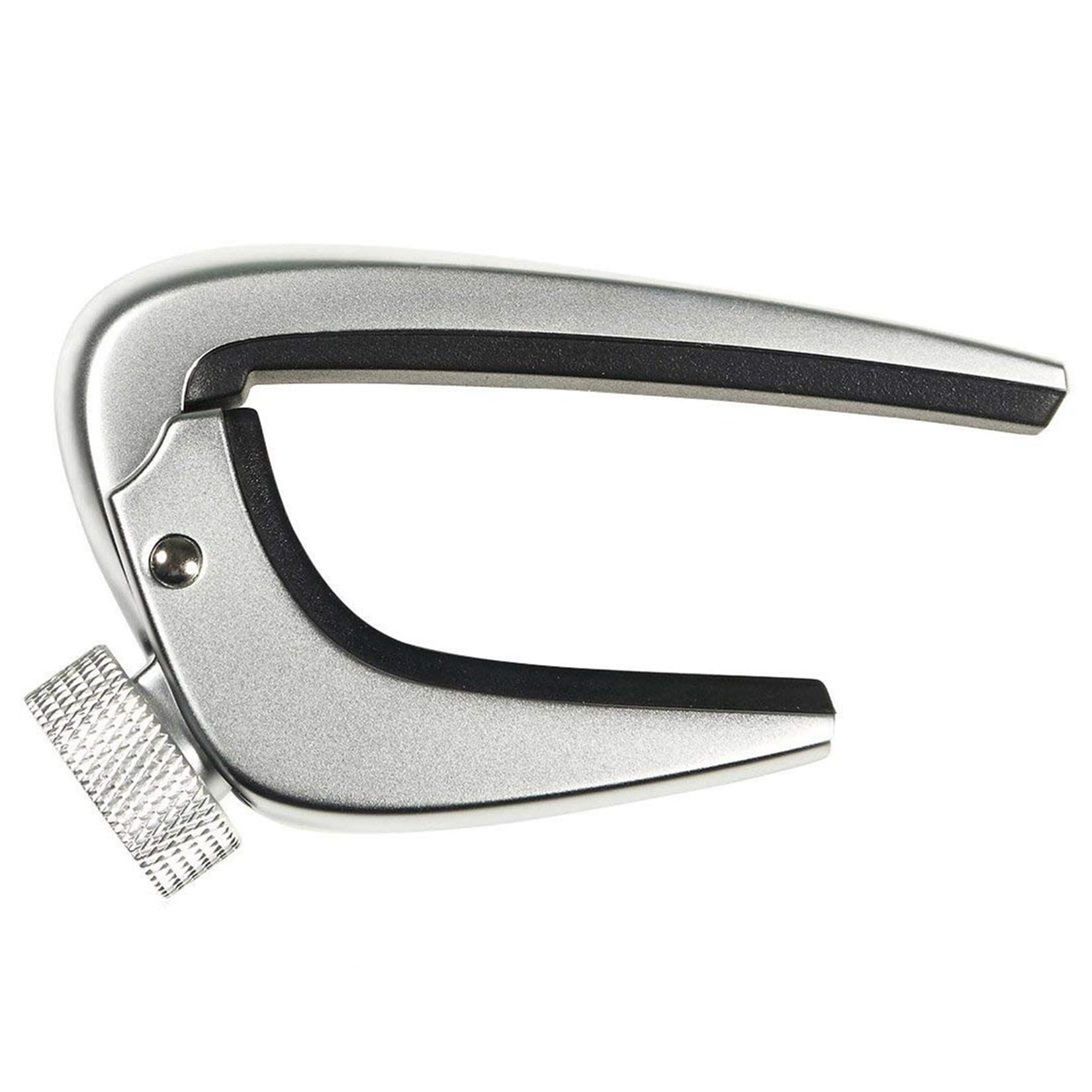 Wingo Pro Guitar Capo For Acoustic Electric Guitars   Chrome Capotraste