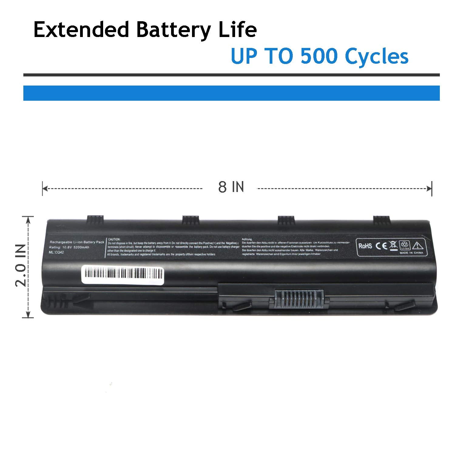 593553 001 Laptop Battery For Hp Pavilion G7 Series G7 1070Us G7 1075Dx G7 1150Us G7 1167Dx G7 1219Wm G7 1257Dx G7 1260Us G7 131