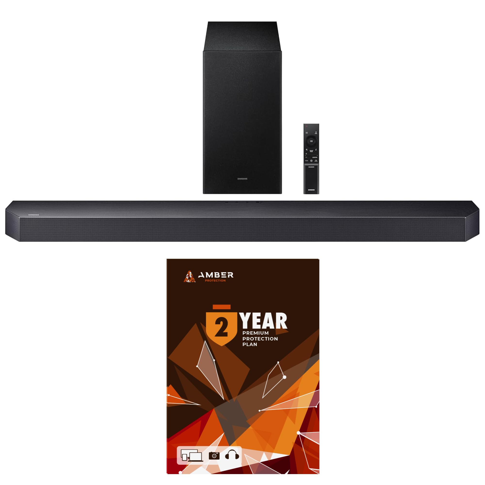 Samsung Hw-Q600F Q Series Soundbar 3.1.2 Ch Sound And Subwoofer With 2 Year Amber Protection Plan (2025)