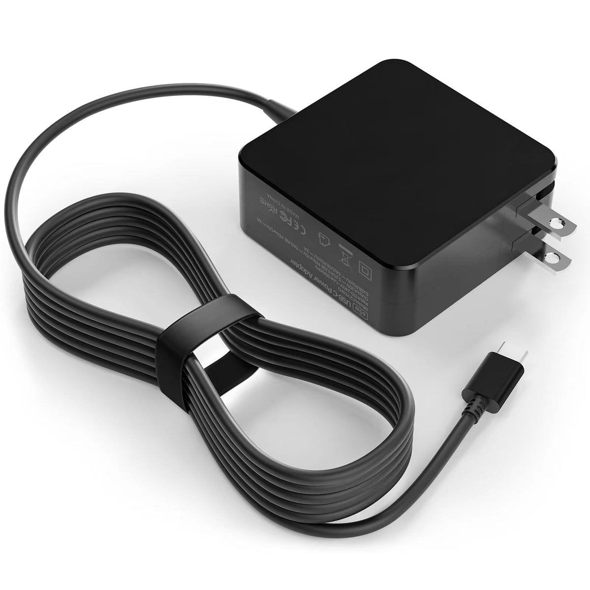 Chromebook Charger Usb C, 65W Chromebook Charger Compatible With Hp Chromebook, Dell Chromebook, Samsung Chromebook, Lenovo Chro