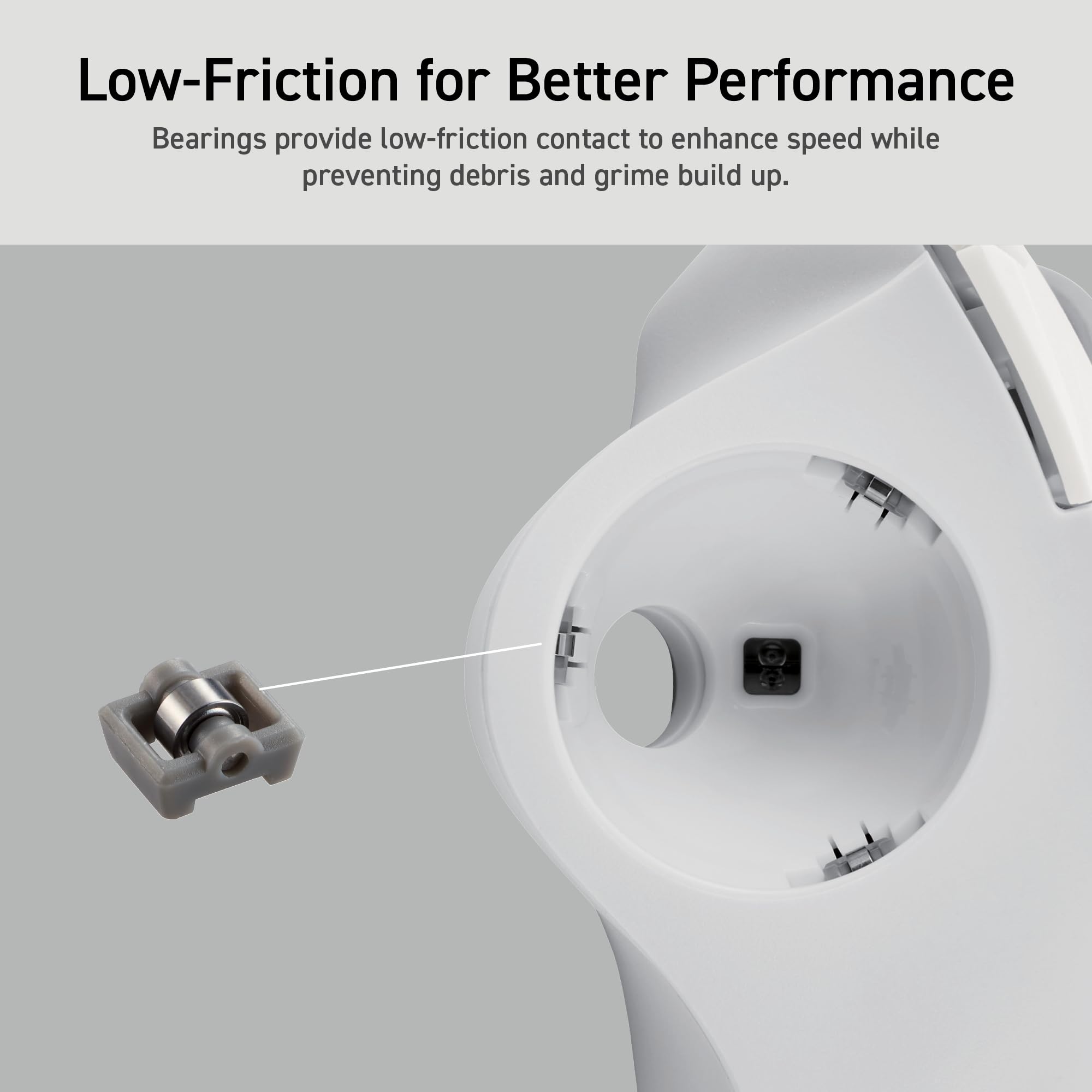 Elecom Ergonomic Comfort Design Trackball Ist Wireless 2.4Ghz Connect, Super Smooth Tracking With Roller Ball Bearing, 36Mm Ball, Thumb Control, Compatible For Windows, Pc, And Mac White (M It11Drwh)