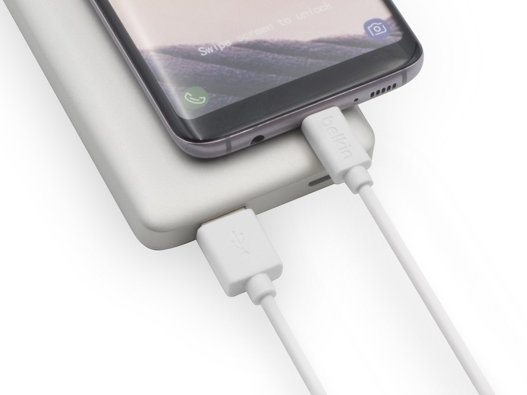 Belkin Mixit? Micro Usb Cable For Samsung Phones (White, 4 Feet)