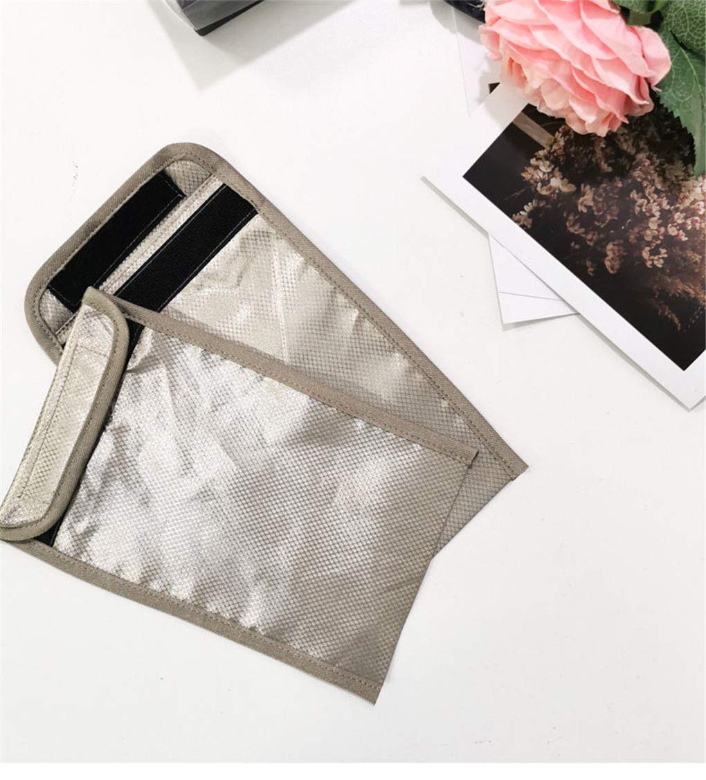 EGCLJ Faraday Bag - Anti-Radiation Cell Phone Sleeve, EMF Shield, Signal Block Pouch, Size L, Color B, RFID Protection for Smartphones