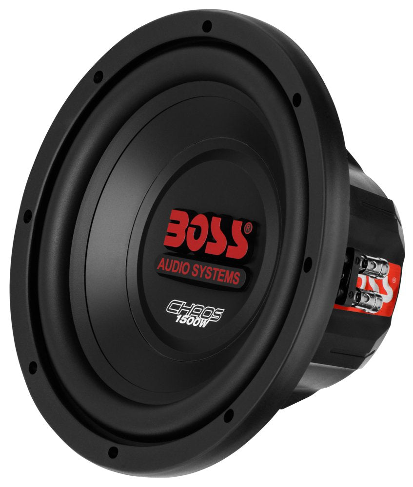 Boss Audio Systems Ch10Dvc Chaos Series 10 Inch Car Subwoofer   1500 Watts Max, Dual 4 Ohm Voice Coil, Sold Individually, Hook U