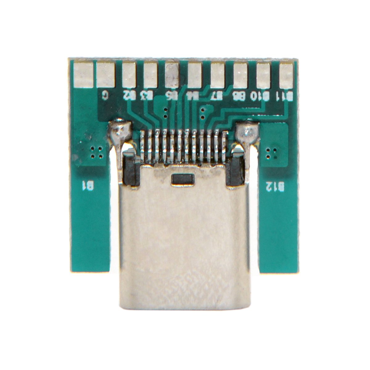 Jser Diy 24Pin Usb 3.1 Type C Female Socket Connector Smt Type With Pc Board