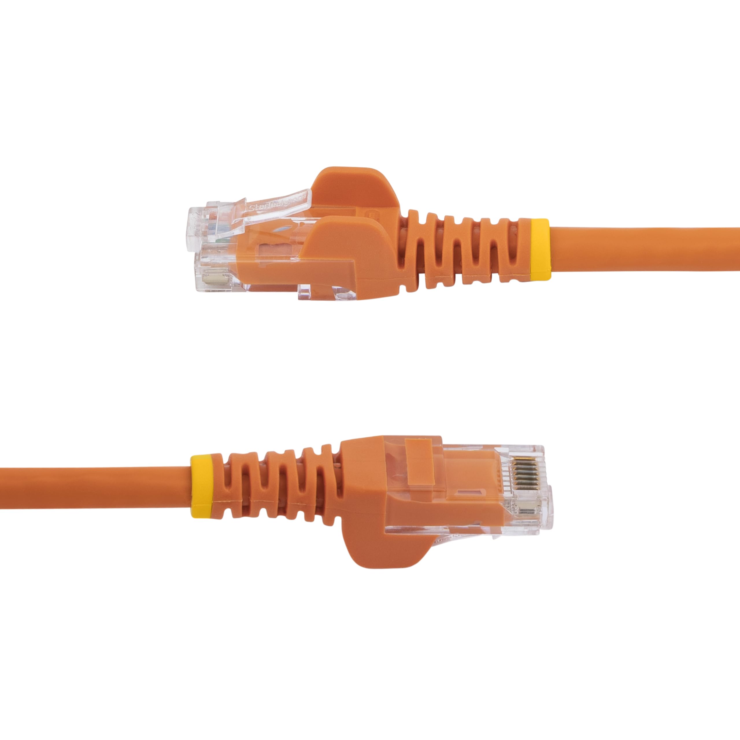 Startech.Com 75Ft Cat6 Ethernet Cable   Orange Cat 6 Gigabit Ethernet Wire   650Mhz 100W Poe Rj45 Utp Network/Patch Cord Snagles