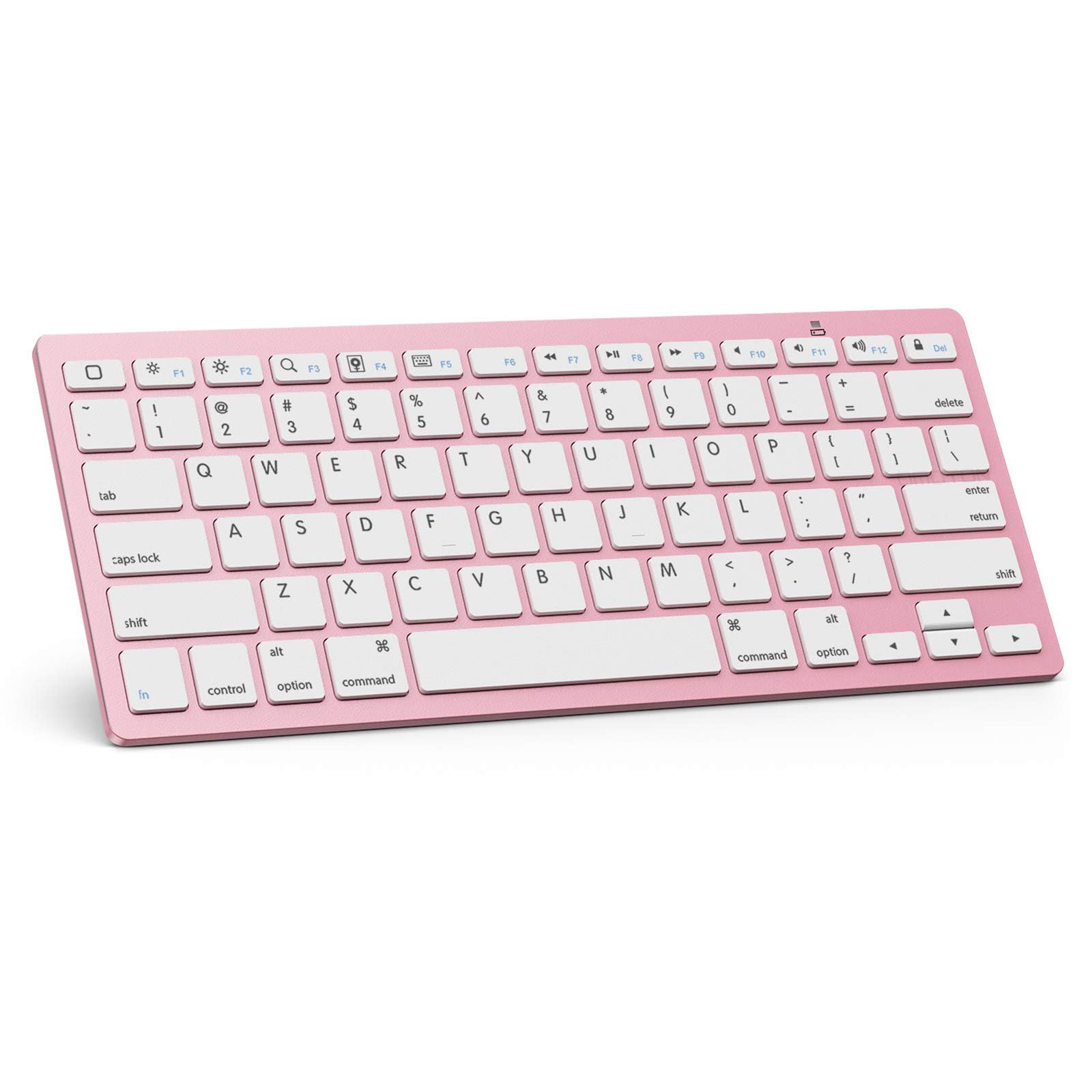 Omoton Bluetooth Keyboard For Ipad 10Th Generation, Ipad 10.2 (9Th/8Th/7Th), Ipad Pro 13/12.9/11 Inch, Ipad Air 13/11 Inch, Ipad Air 5Th/4Th, Ipad Mini And More Bluetooth Enabled Devices, Rose Gold