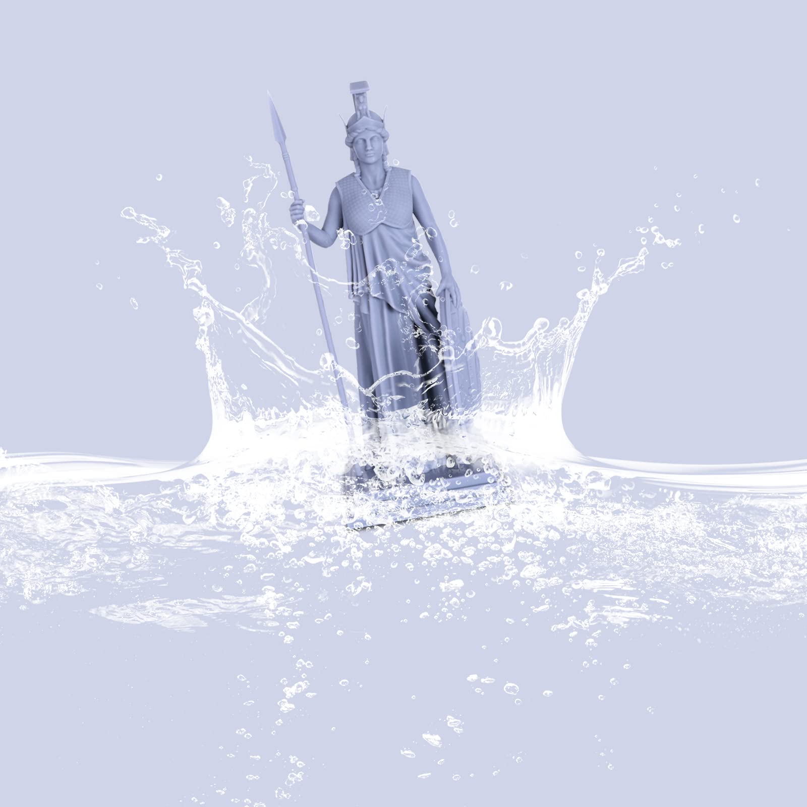 Elegoo Water Washable 3D Printer Resin, Rapid Resin 405Nm Lcd Uv Curing Standard Photopolymer Resin For Lcd 3D Printer Grey 1000