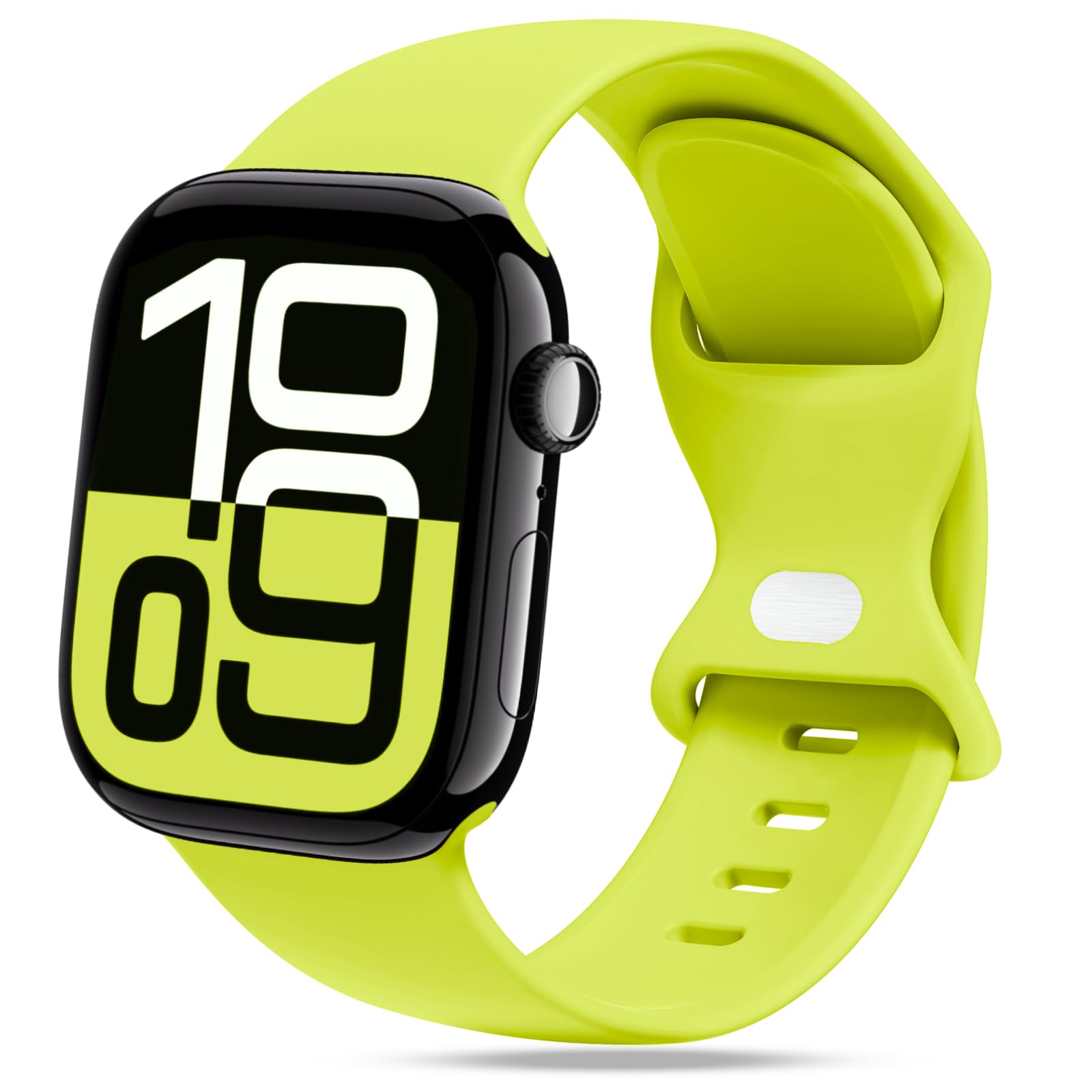 Stg Sport Silicone Band Compatible With Apple Watch Band 40Mm 41Mm 42Mm 44Mm 45Mm 46Mm 49Mm S/M M/L Iwatch Ultra 2/Ultra Series