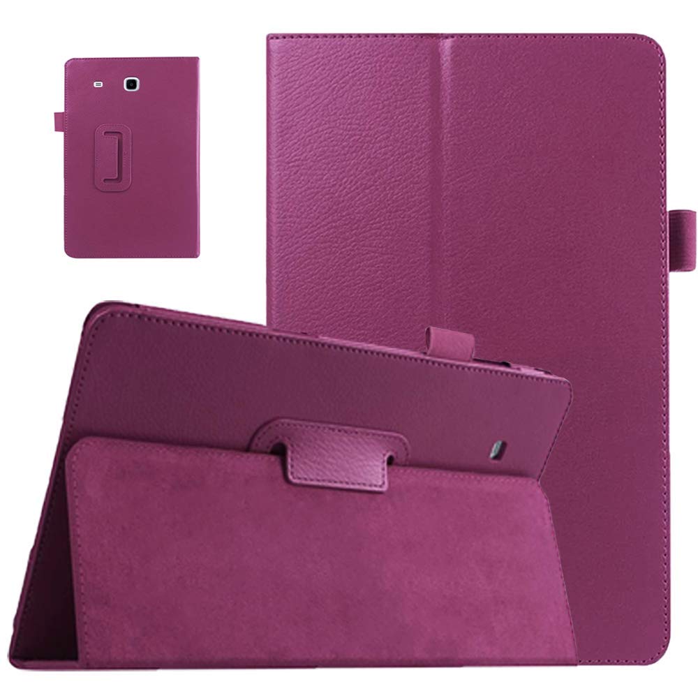 Ekvinor Galaxy Tab E 9.6 Case   Slim Leather Stand Folio Case Cover For Samsung Galaxy Tab E 9.6 Inch Tablet (Fit All Versions S